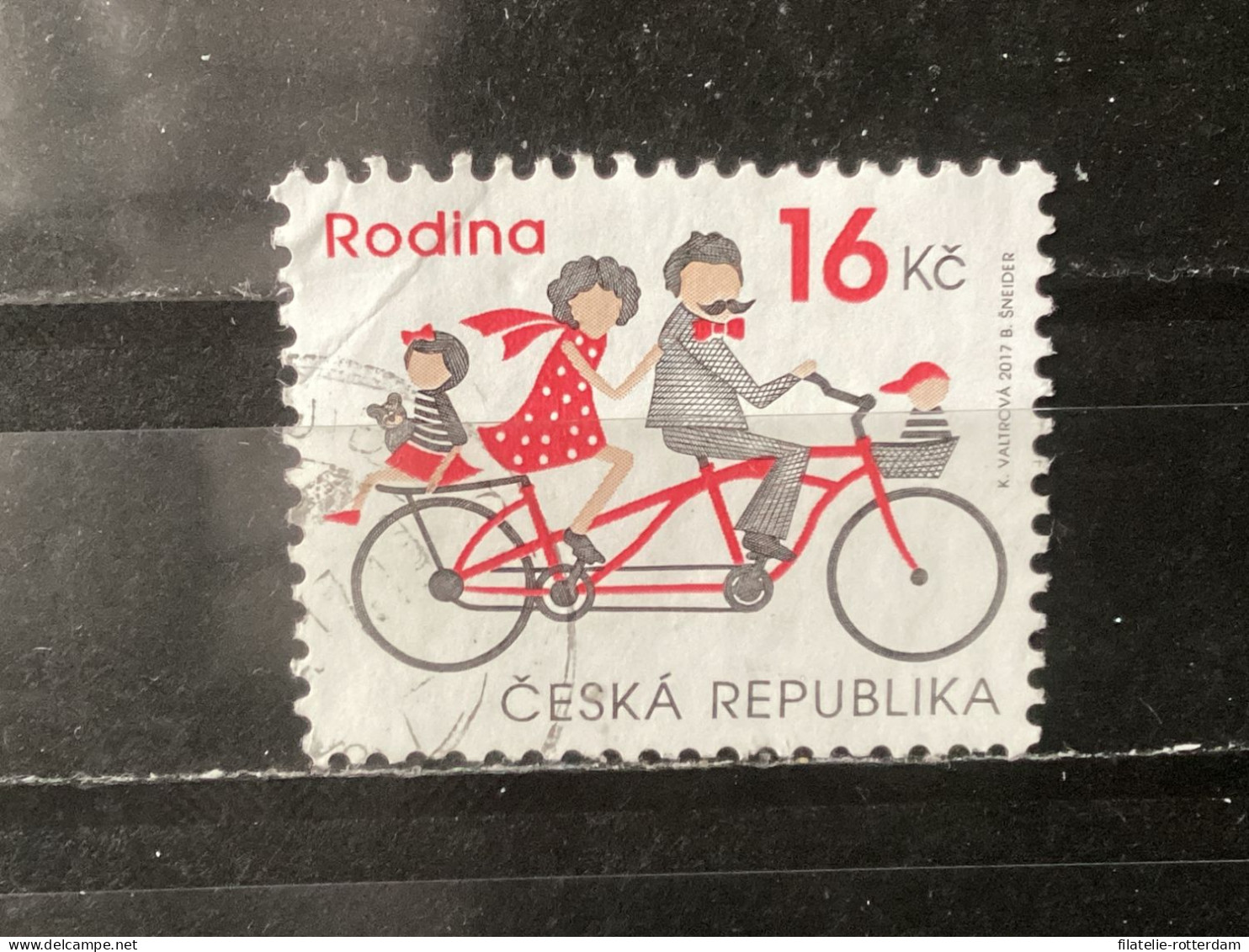 Czech Republic / Tsjechië - Family (16) 2017 - Used Stamps