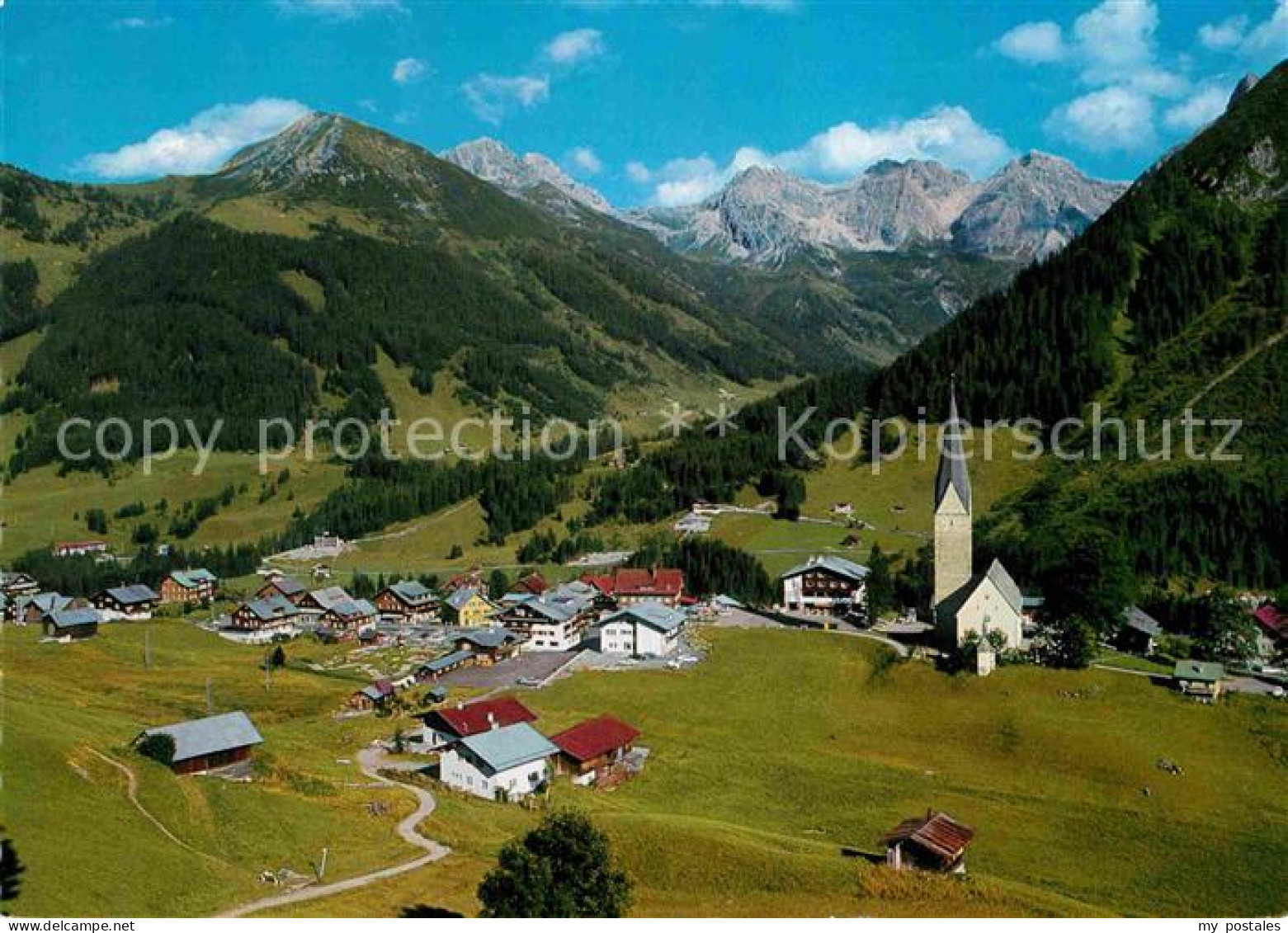 72764466 Mittelberg Kleinwalsertal Schuesser Hammerspitze Schafalpen Oesterreich - Sonstige & Ohne Zuordnung