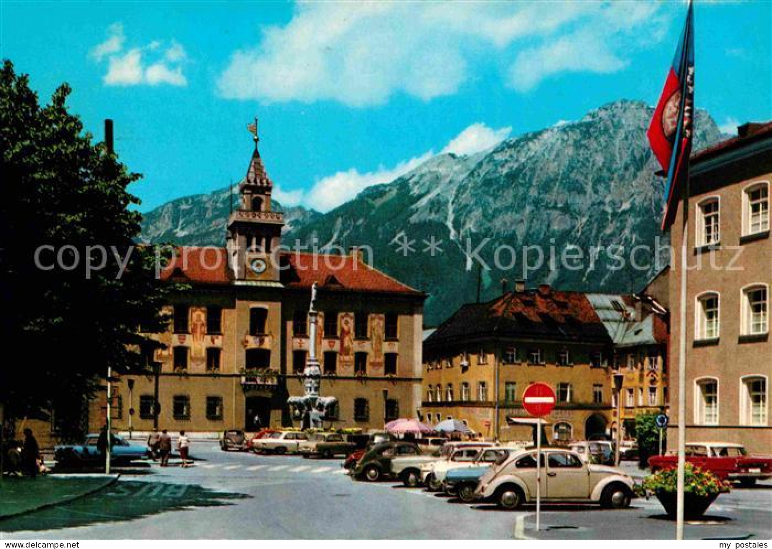 72764465 Bad Reichenhall Rathaus Hochstaufen Bad Reichenhall - Bad Reichenhall