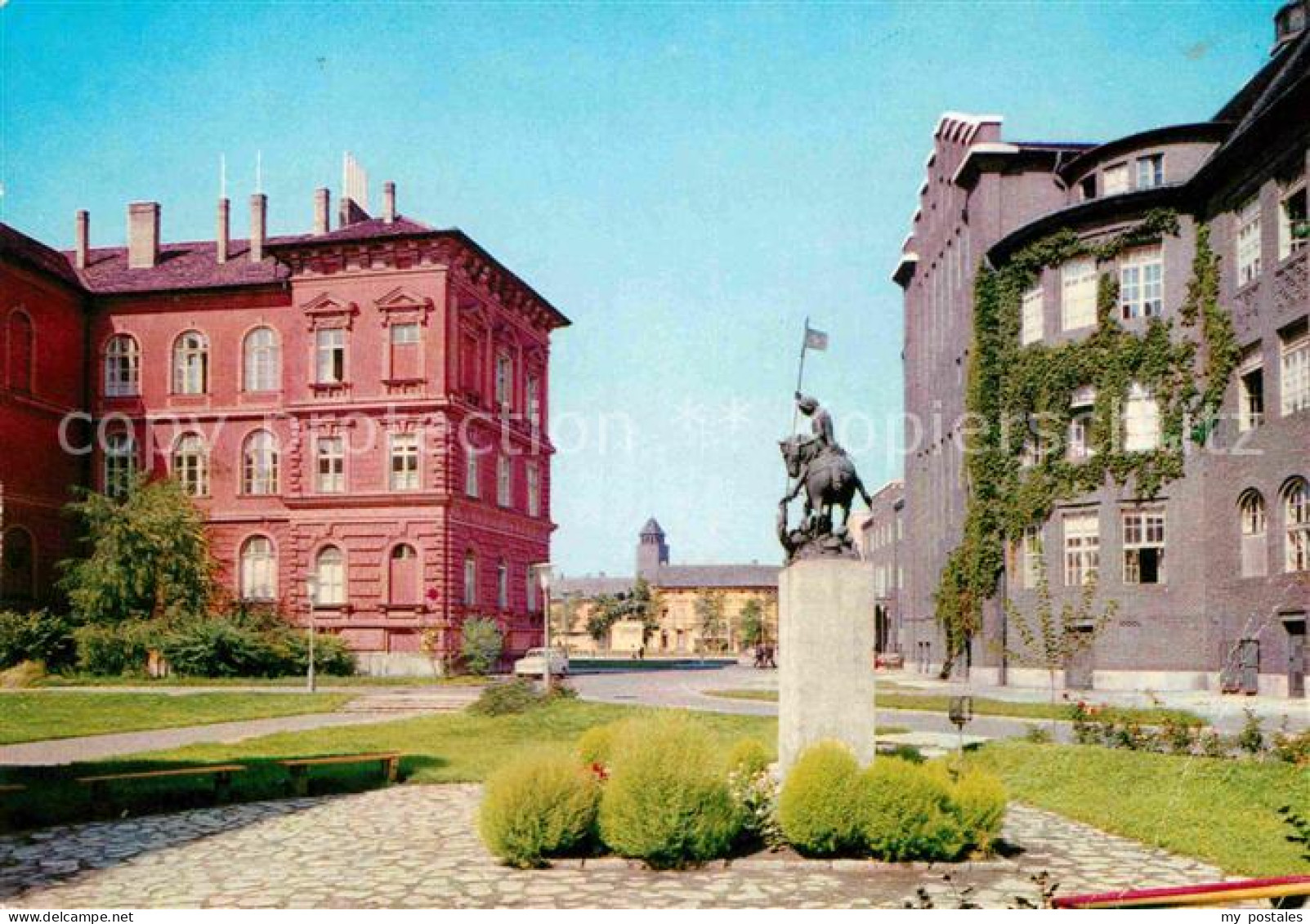 72764431 Szeged Rerrich Platz Sankt Georgs Denkmal  Szeged - Hungary