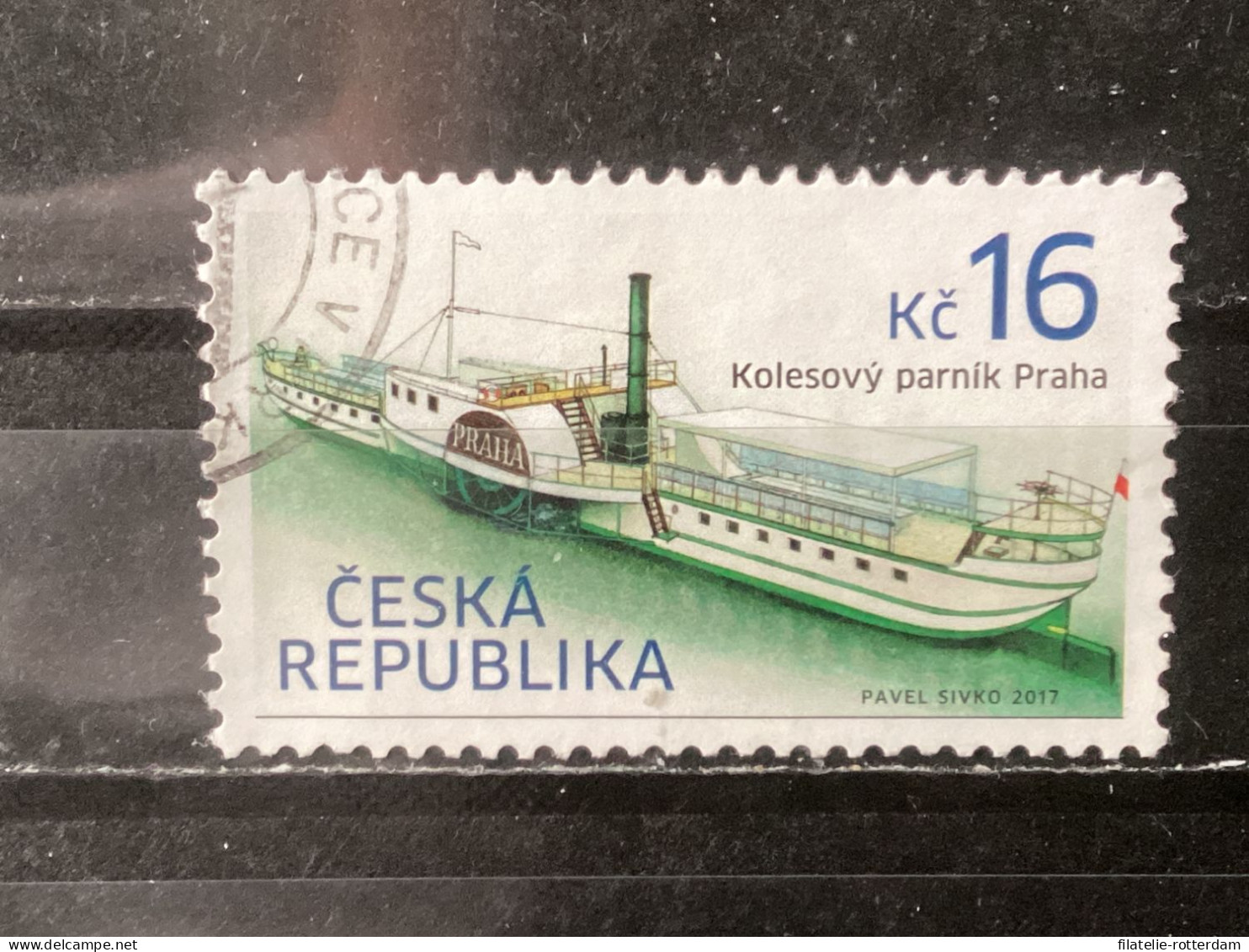 Czech Republic / Tsjechië - Historical Vehicles (16) 2017 - Used Stamps