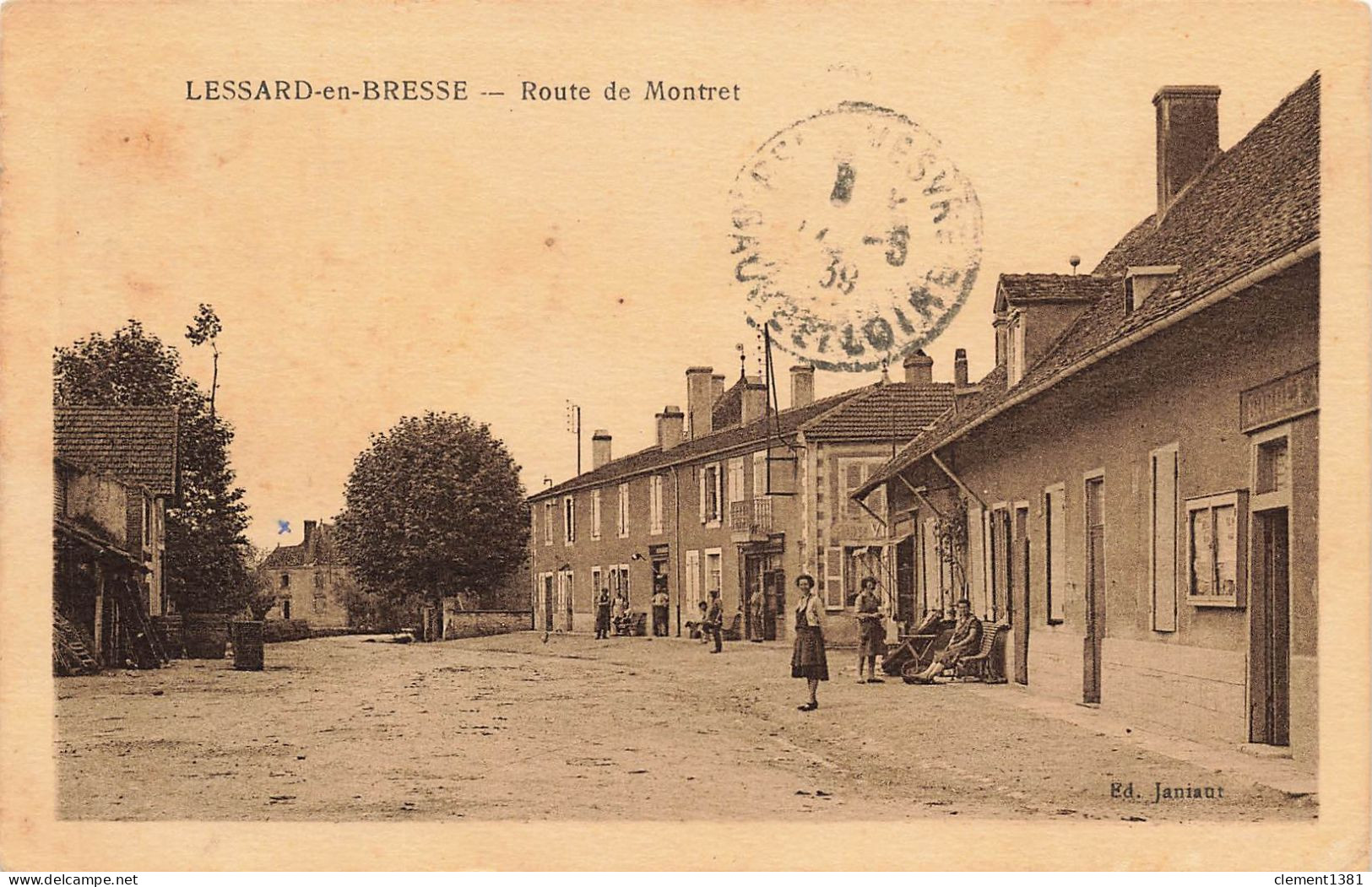 Lessard En Bresse Route De Montret - Autres & Non Classés