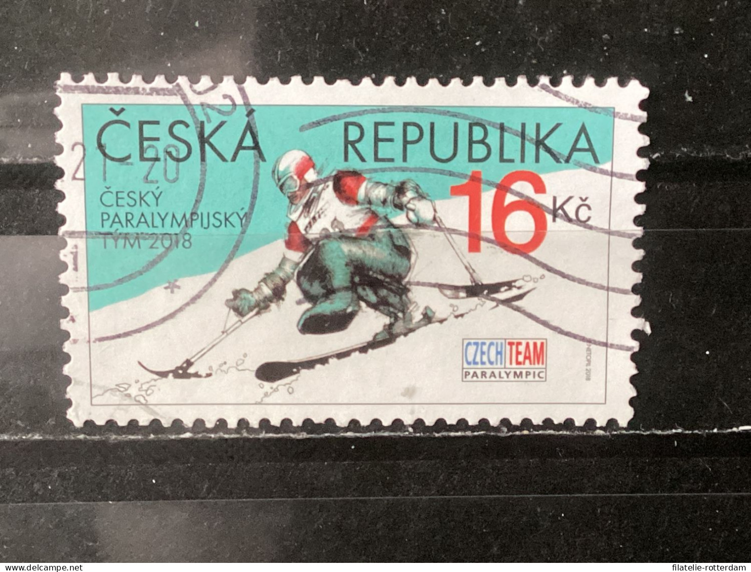 Czech Republic / Tsjechië - Paralympics (16) 2018 - Used Stamps