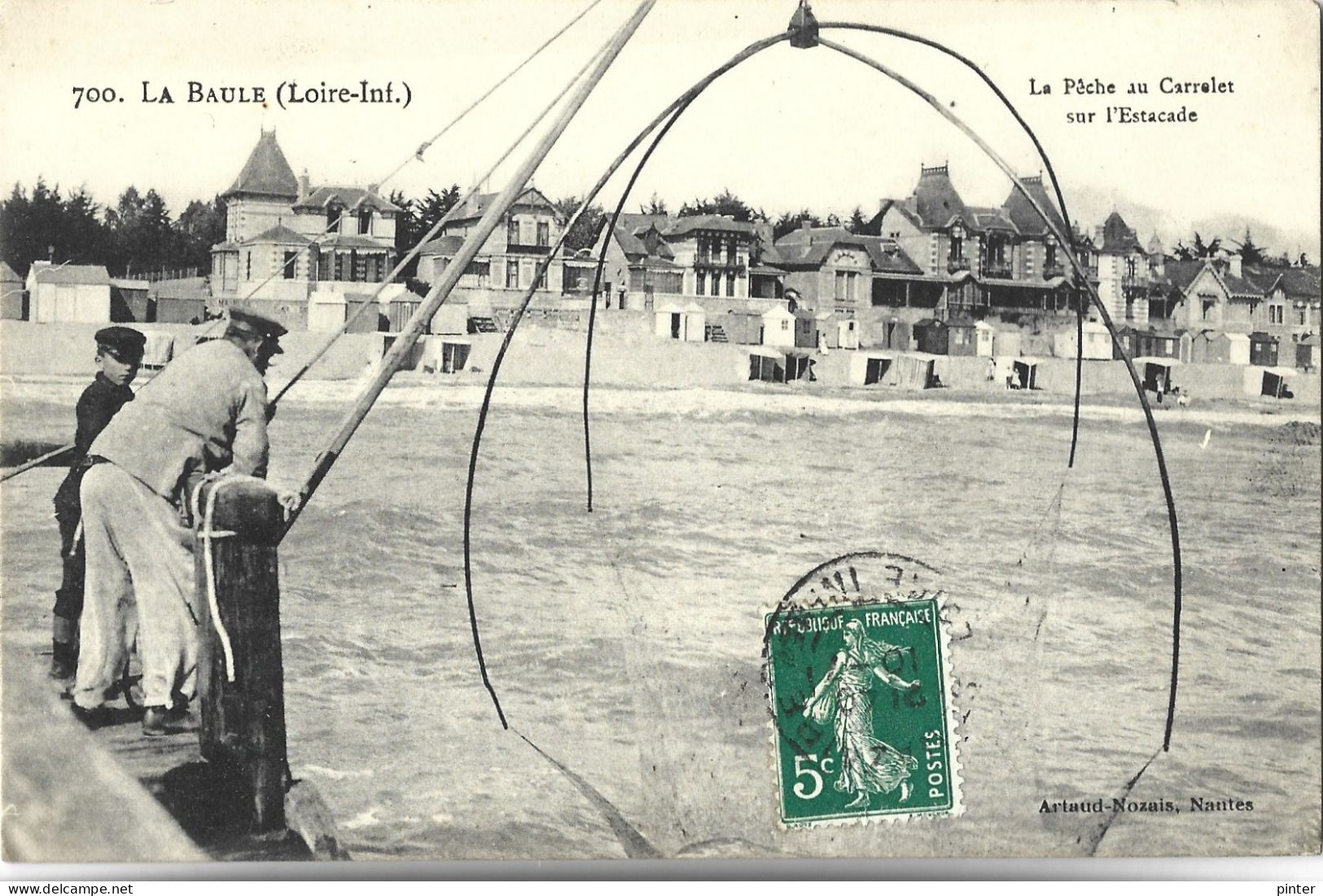 PECHE Au Carrelet Vers L'Estacade - LA BAULE - Visvangst