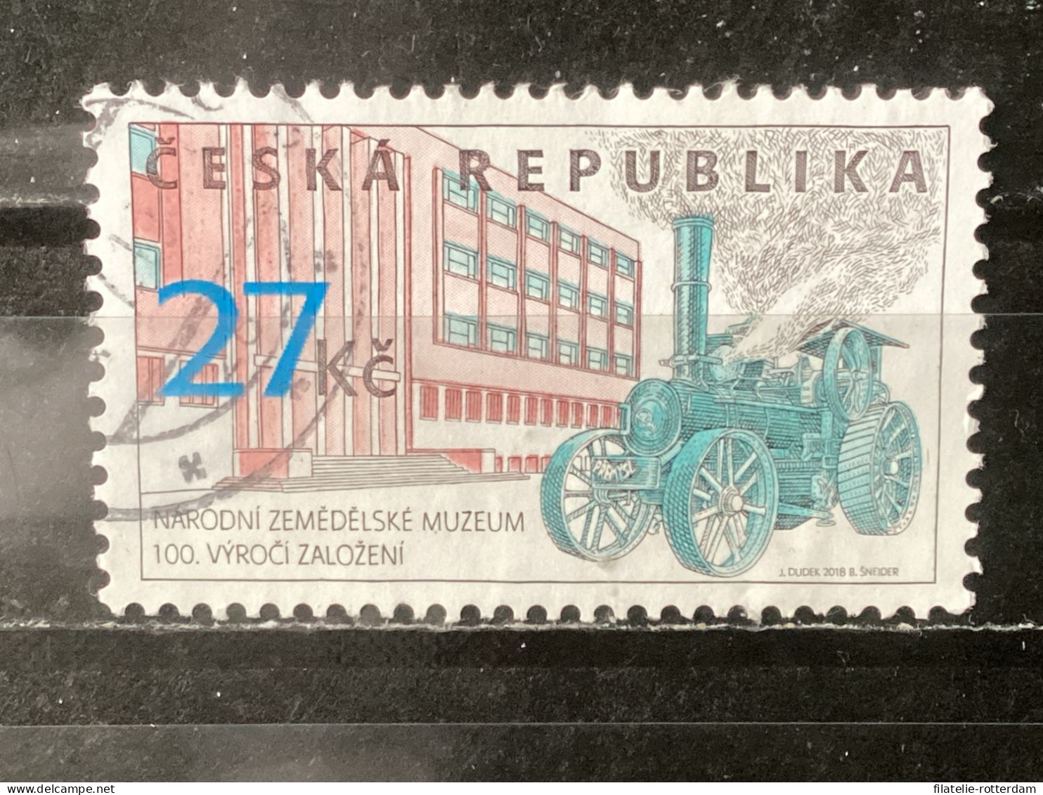 Czech Republic / Tsjechië - National Museum Of Agriculture (27) 2018 - Used Stamps