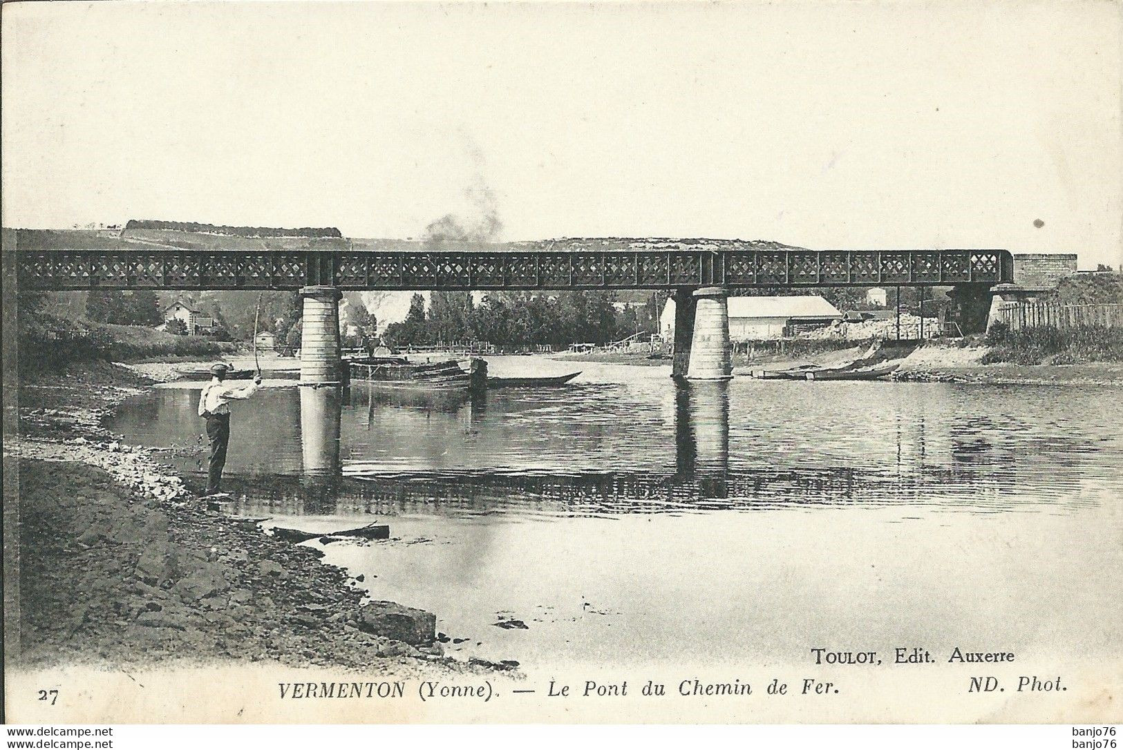 Vermenton (89) - Le Pont Du Chemin De Fer - Vermenton