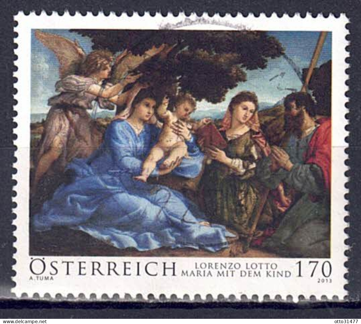 Österreich 2013 - Alte Meister (III), MiNr. 3101, Gestempelt / Used - Gebruikt