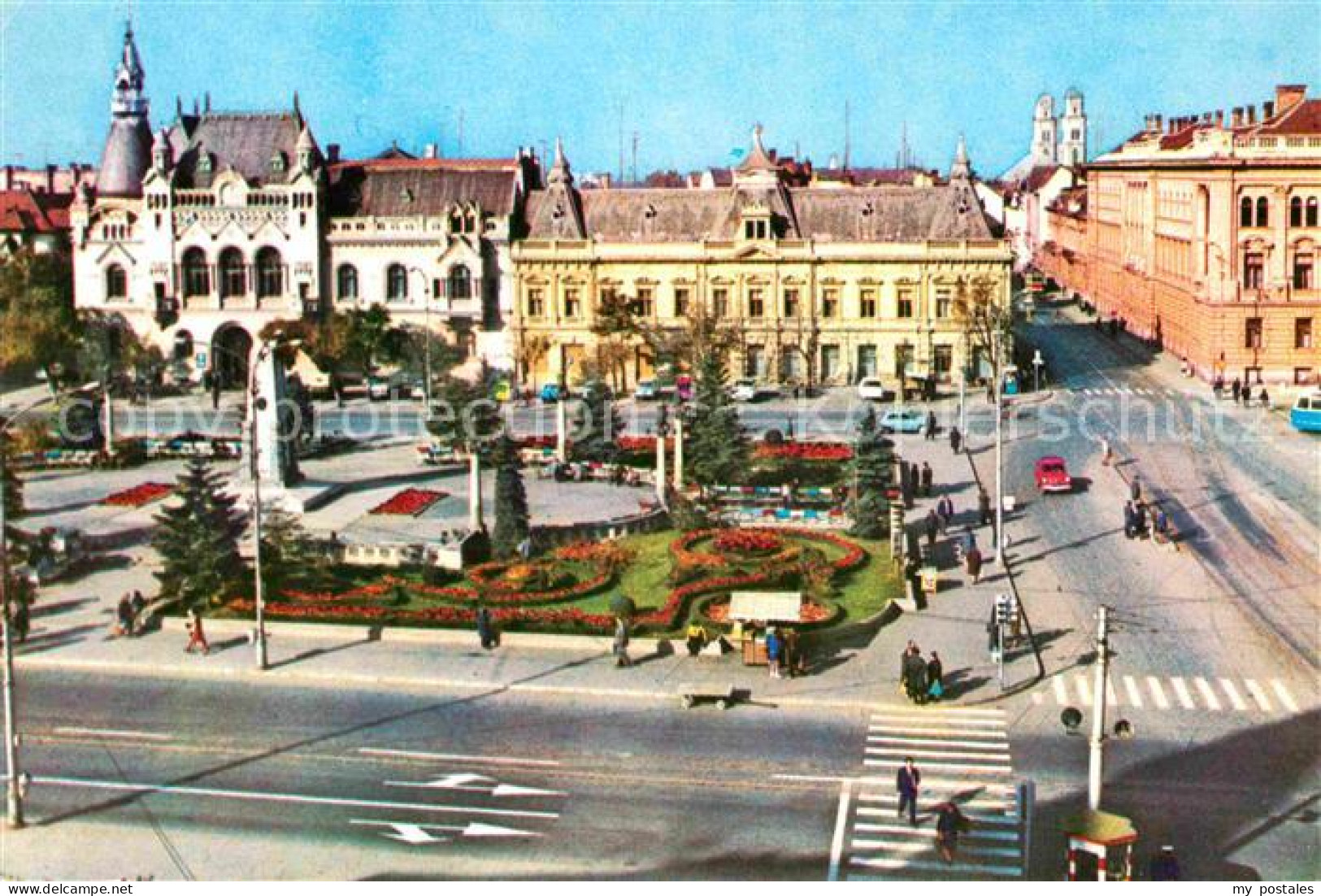 72764097 Oradea Piata Victoriei Siegesplatz Oradea - Romania