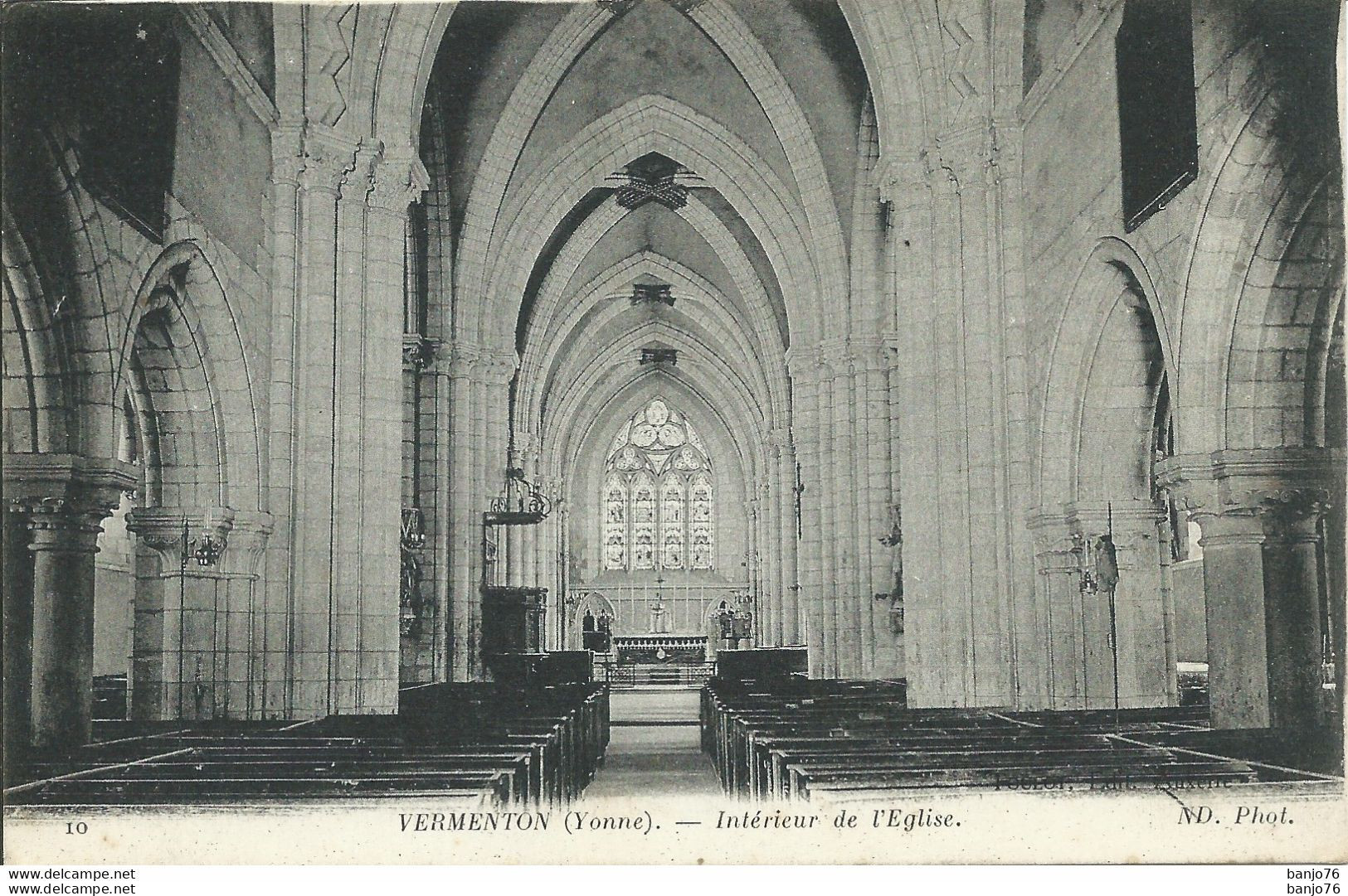 Vermenton (89) - Intérieur De L'Eglise - Vermenton