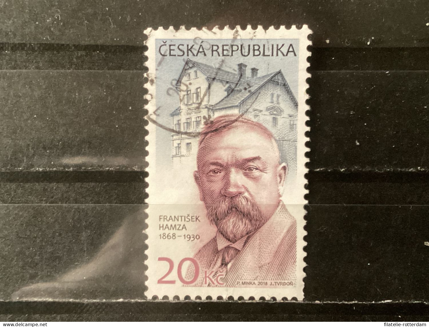 Czech Republic / Tsjechië - Frantisek Hamza (20) 2018 - Used Stamps