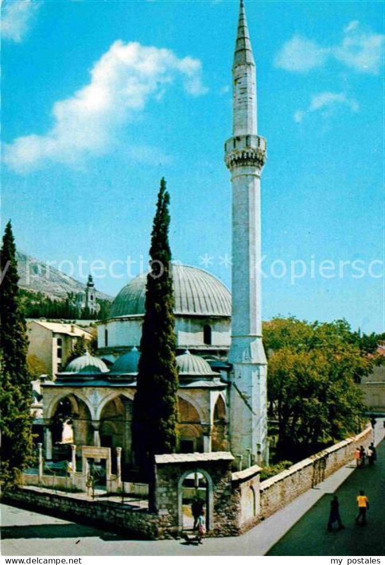 72764090 Mostar Moctap Moschee Karadozbey Mostar - Bosnia And Herzegovina
