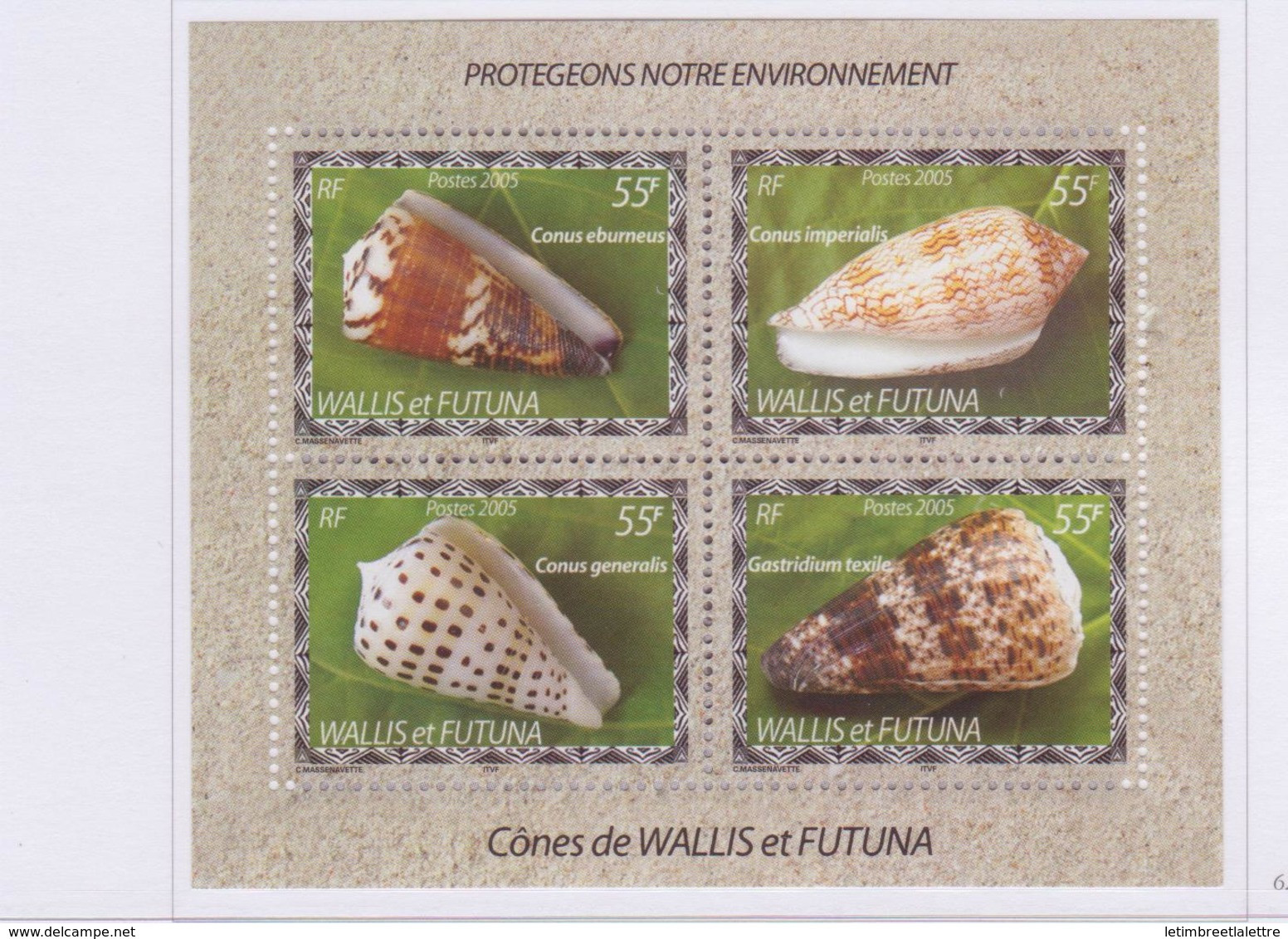 Wallis Et Futuna - YT N° 628 à 631 ** - Neuf Sans Charnière -  2005 - Unused Stamps