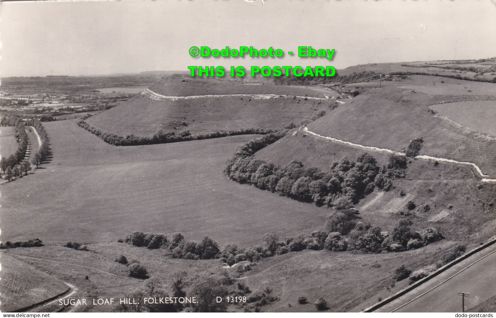 R385278 Sugar Loaf Hill Folkestone. D 13198. Shoesmith And Etheridge. Norman. 19 - World