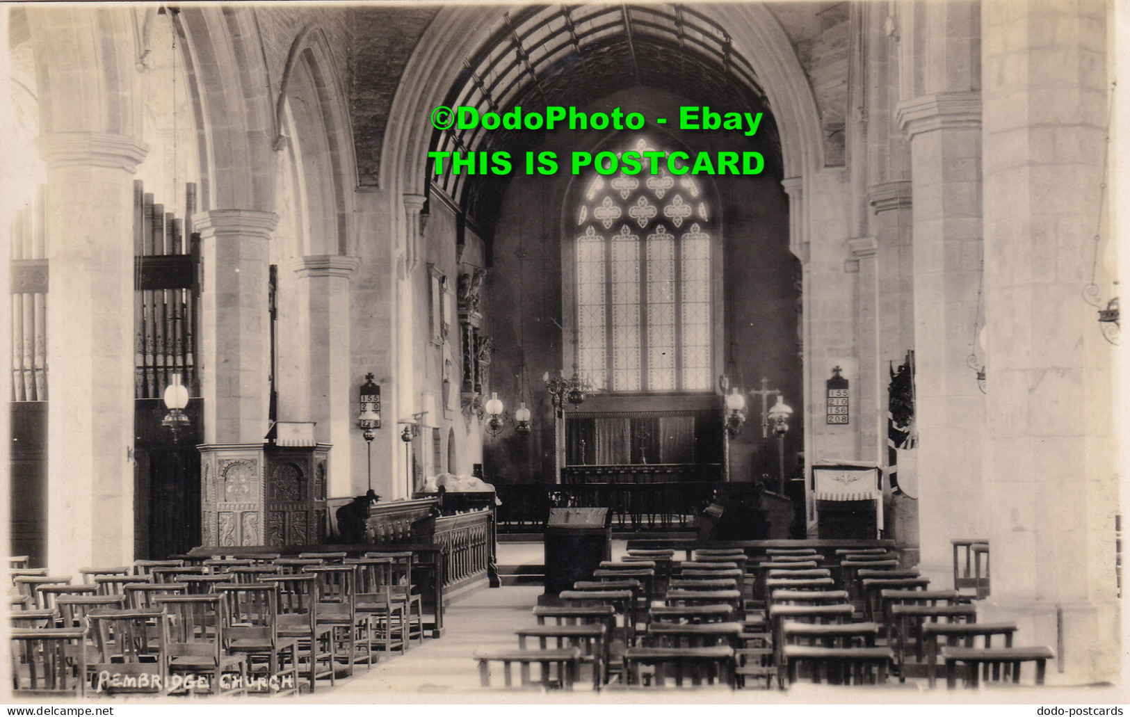 R384697 Pembridge Church. Post Card - World