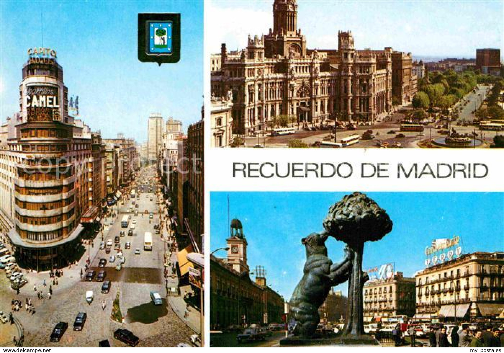 72764030 Madrid Spain Avenida De Jose Antonio Palacio De Comunicaciones Paseo De - Andere & Zonder Classificatie