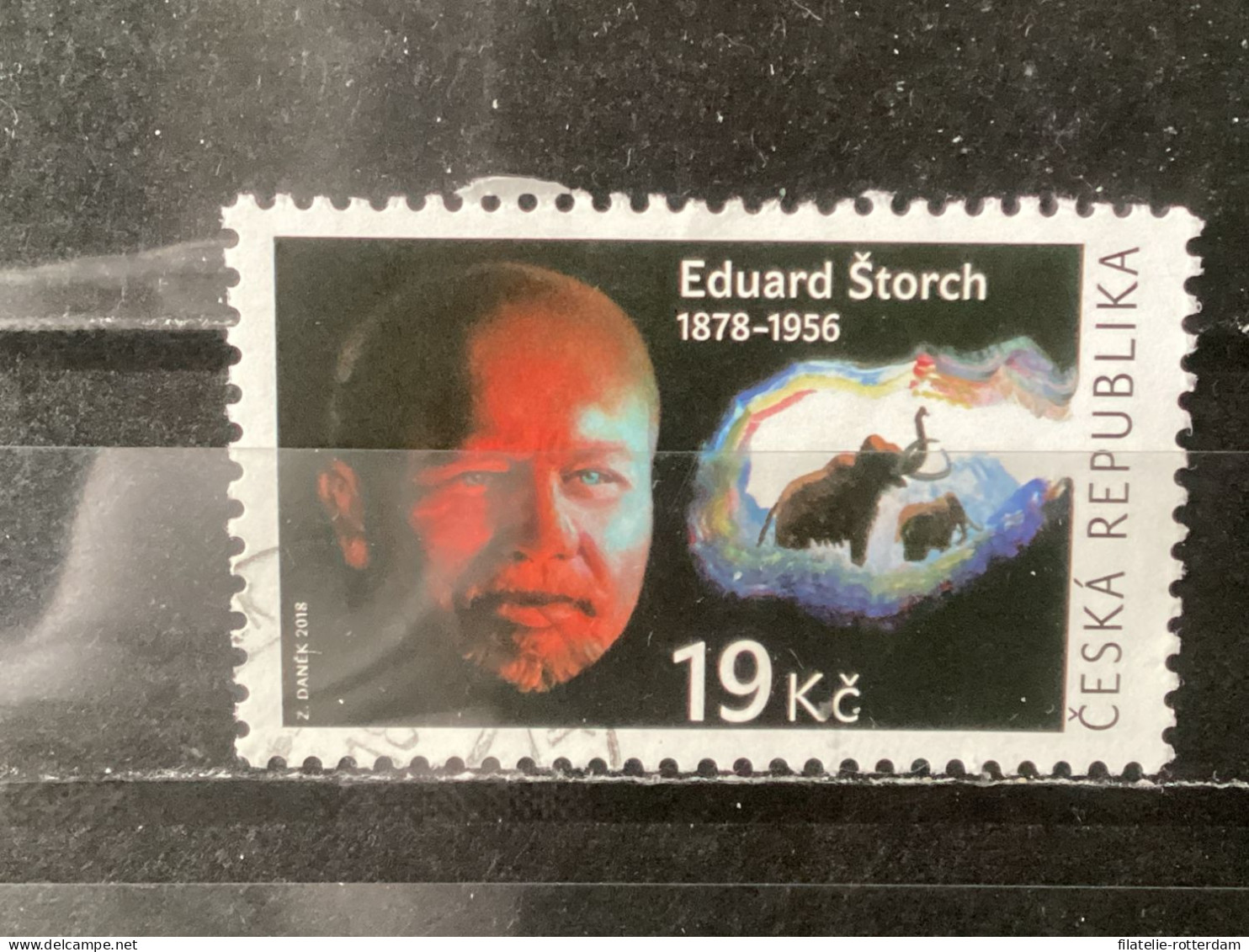 Czech Republic / Tsjechië - Eduard Storch (19) 2018 - Used Stamps
