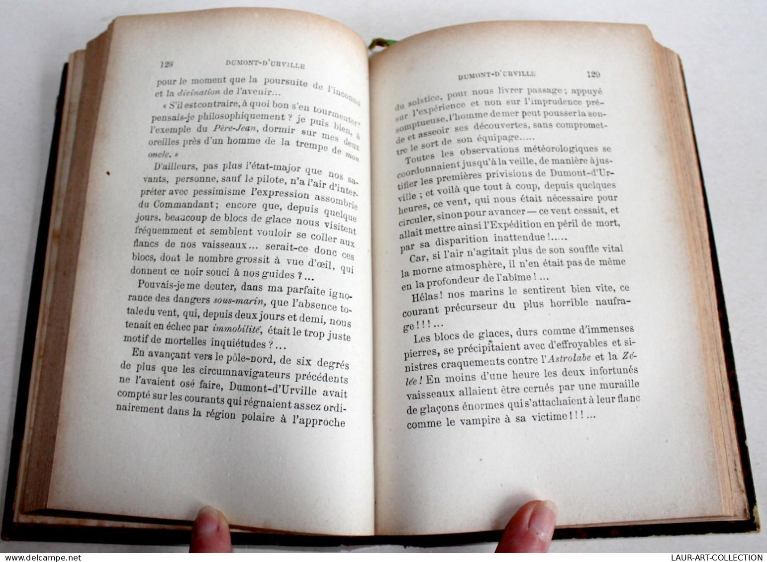 RARE! DUMONT D'URVILLE SA VIE INTIME PENDANT SON 3e VOYAGE AUTOUR DU MONDE 1886 / LIVRE ANCIEN XIXe SIECLE (2204.132) - 1801-1900