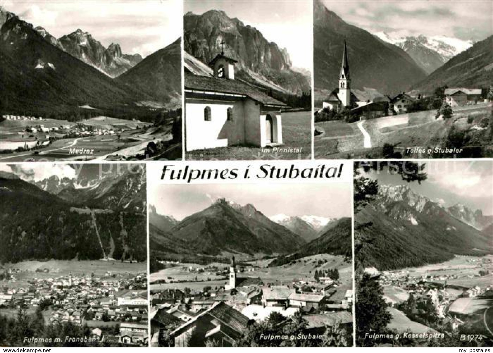 72763786 Fulpmes Tirol Medraz Gesamtansicht Telfas Pinnistal Fulpmes - Andere & Zonder Classificatie