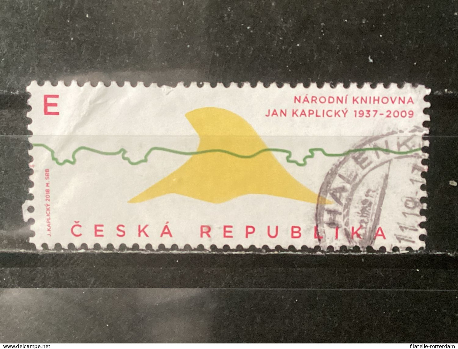 Czech Republic / Tsjechië - Jan Kaplicky (E) 2018 - Oblitérés