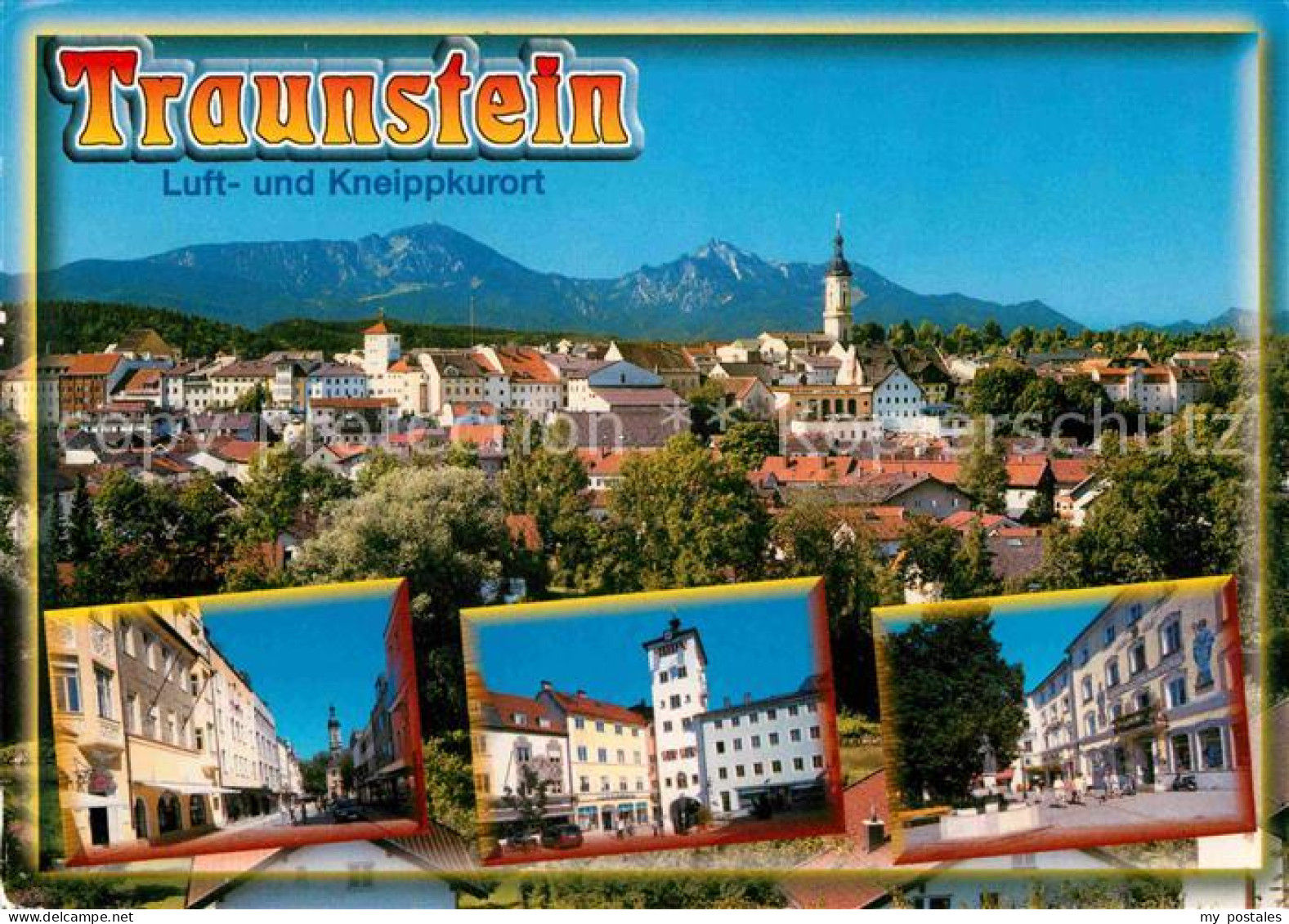 72763656 Traunstein Oberbayern Stadtansichten  Traunstein - Traunstein