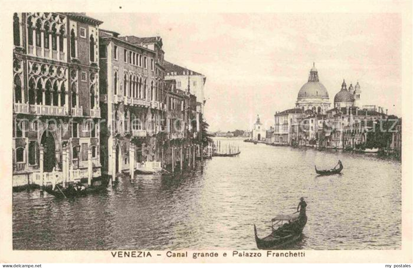 72763511 Venezia Venedig Canal Grande E Palazzo Franchetti  - Autres & Non Classés