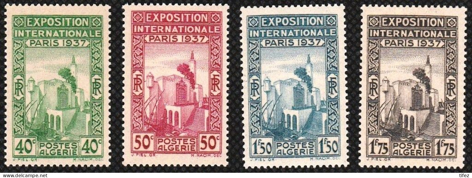 Année 1937-N°127/130 Neufs**MNH : Expo Internationale De Paris - Série Complète - Neufs