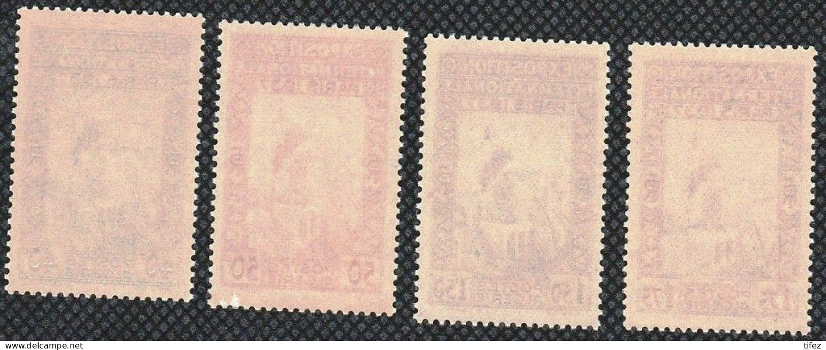 Année 1937-N°127/130 Neufs**MNH : Expo Internationale De Paris - Série Complète - Unused Stamps