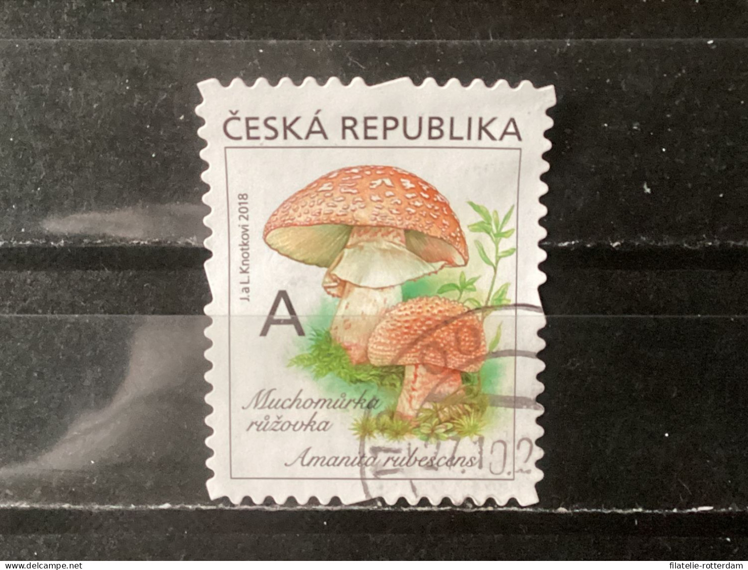 Czech Republic / Tsjechië - Mushrooms (A) 2018 - Used Stamps
