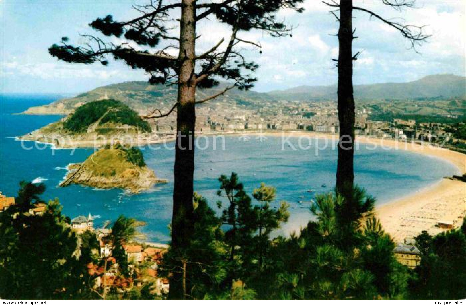 72762883 San Sebastian  Pais Vasco ES Blick Vom Monte Igueldo  - Andere & Zonder Classificatie