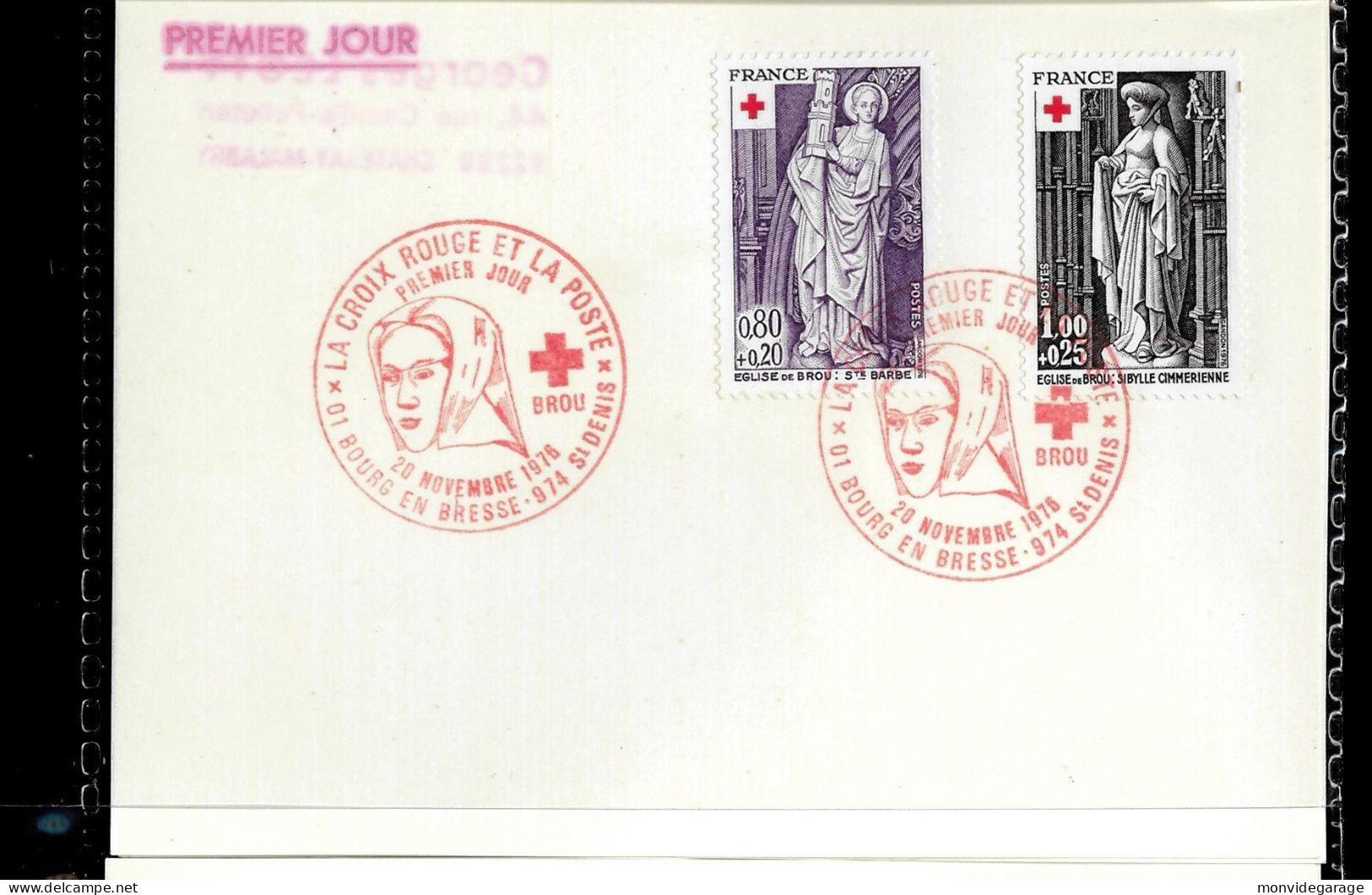 Lot de 41 Premier jour - Année 1976 - Bristol 1976