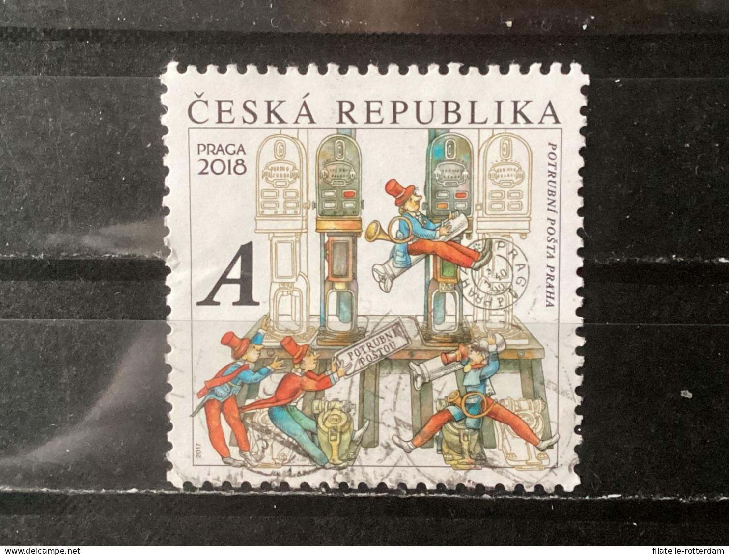 Czech Republic / Tsjechië - Pneumatic Post (A) 2017 - Used Stamps