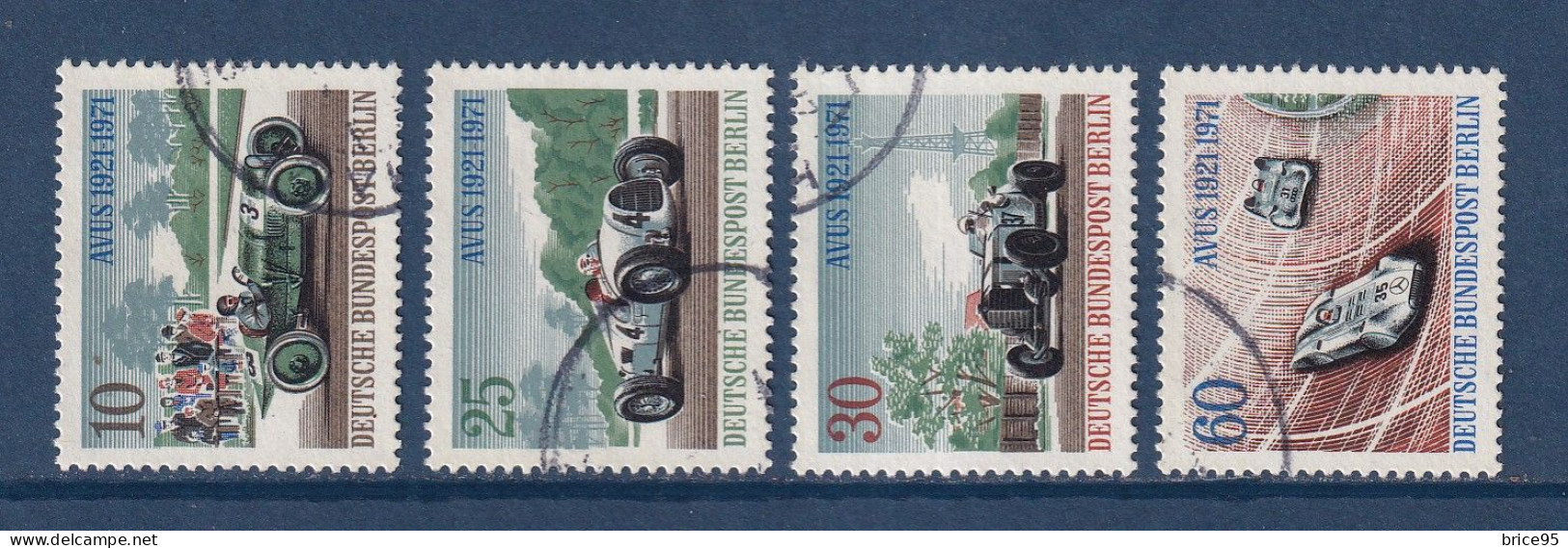 Allemagne Berlin - YT N° 370 à 373 - Oblitéré - 1971 - Nuovi