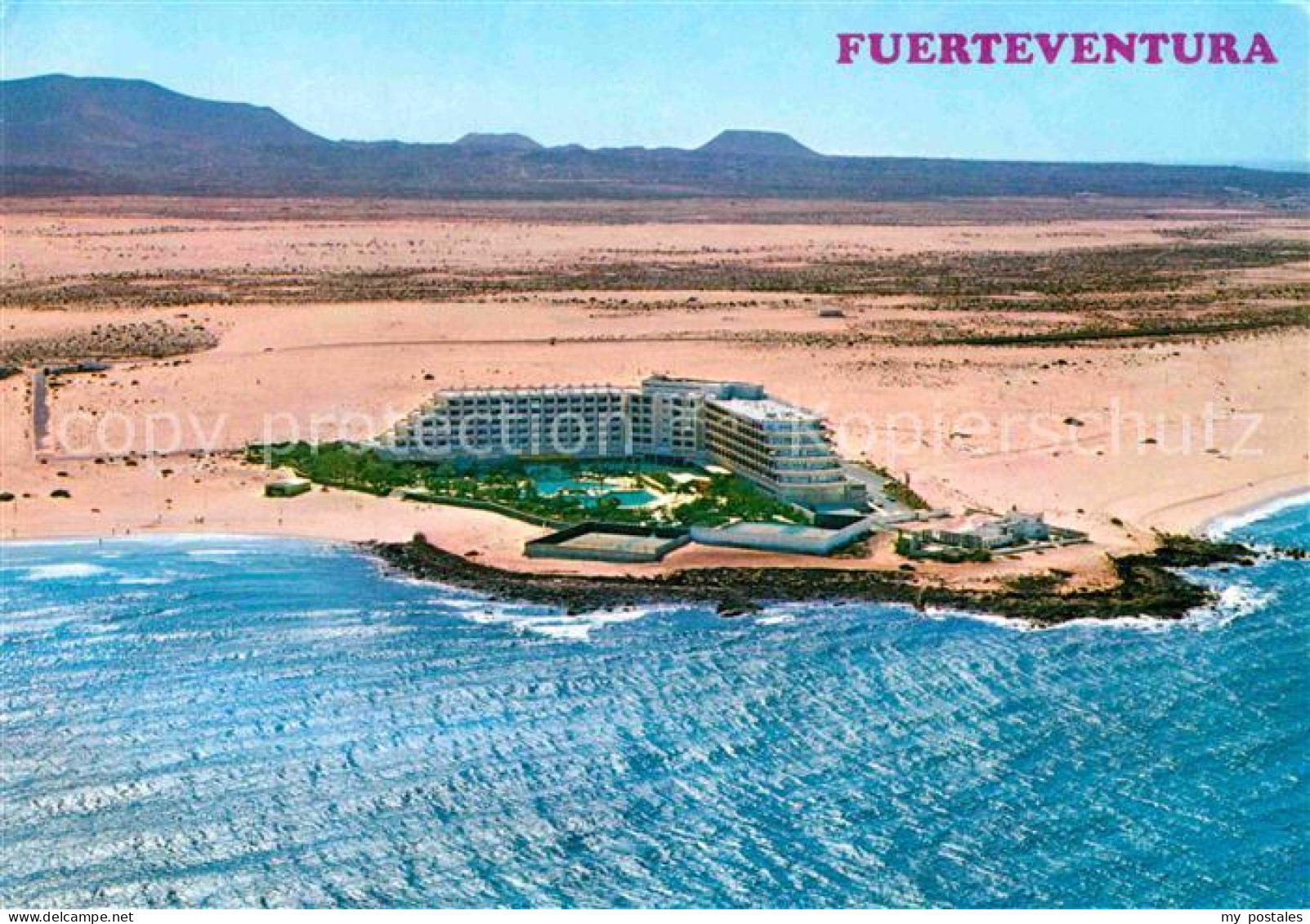 72762174 Corralejo Hotel Tres Islas Fliegeraufnahme La Oliva Fuerteventura - Other & Unclassified