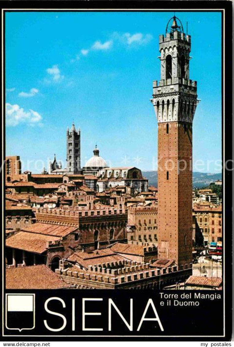 72762158 Siena Torre Del Mangia E Il Duomo Siena - Autres & Non Classés