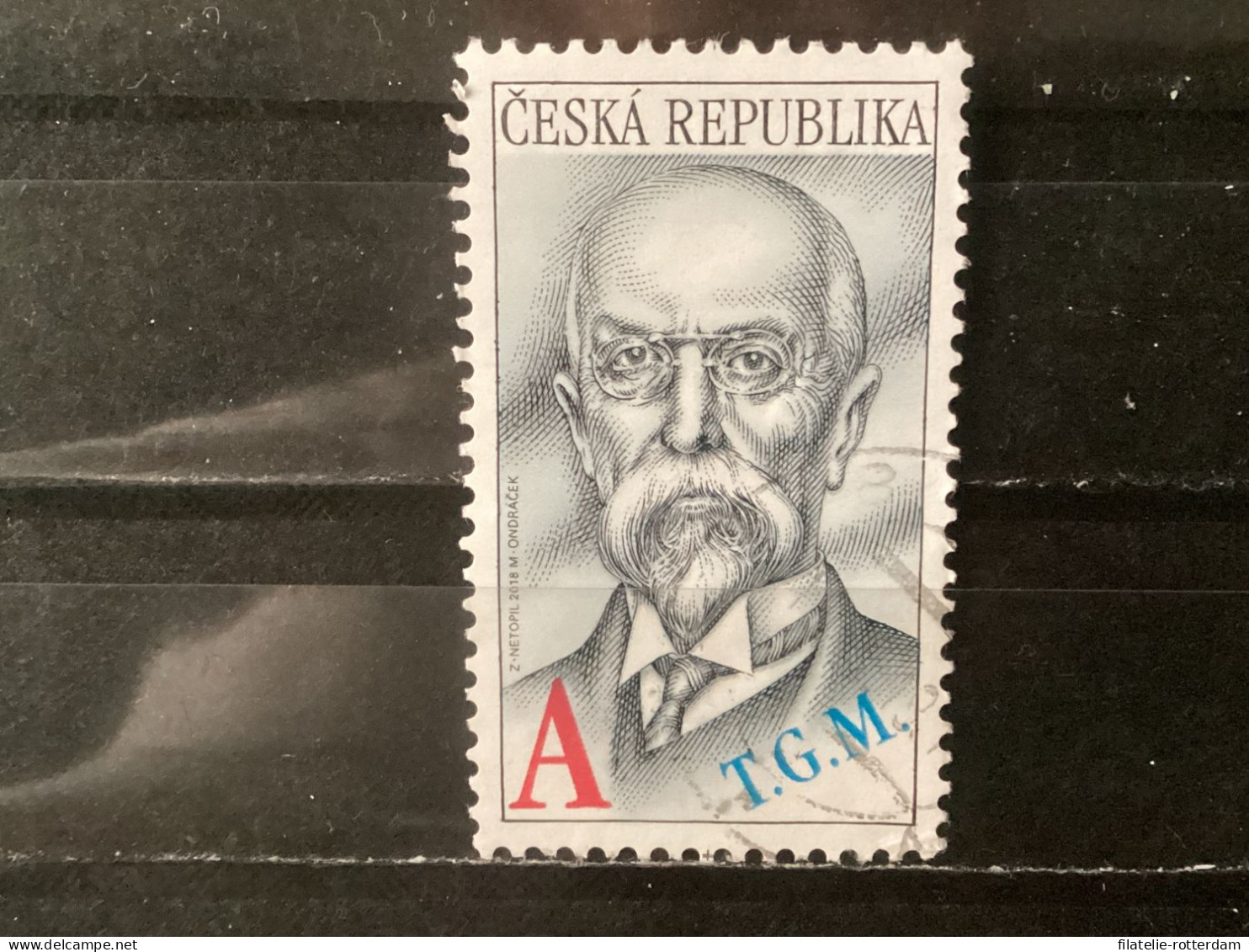 Czech Republic / Tsjechië - Thomas Garrigue Masaryk (A) 2018 - Used Stamps