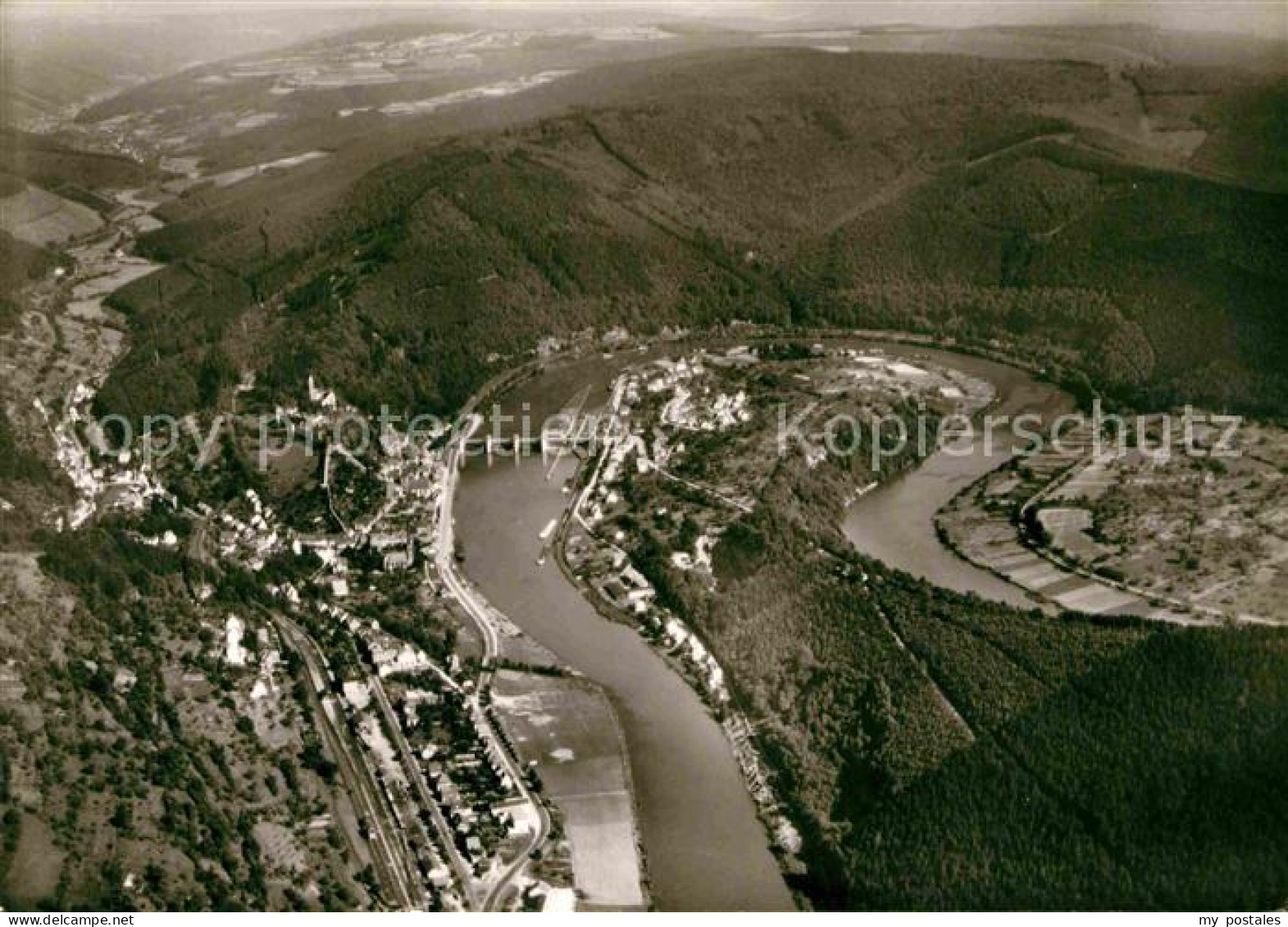 72761957 Hirschhorn Neckar Fliegeraufnahme Schloss-Hotel Burg Hirschhorn Hirschh - Otros & Sin Clasificación