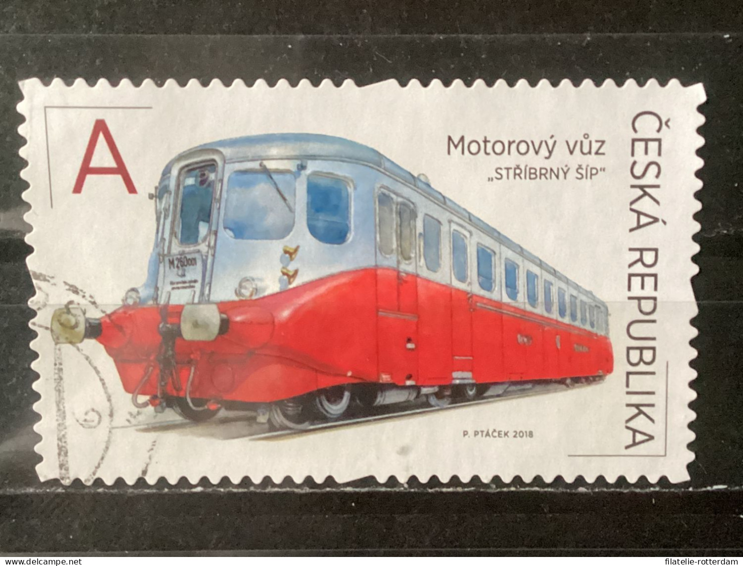 Czech Republic / Tsjechië - Locomotives (A) 2018 - Used Stamps