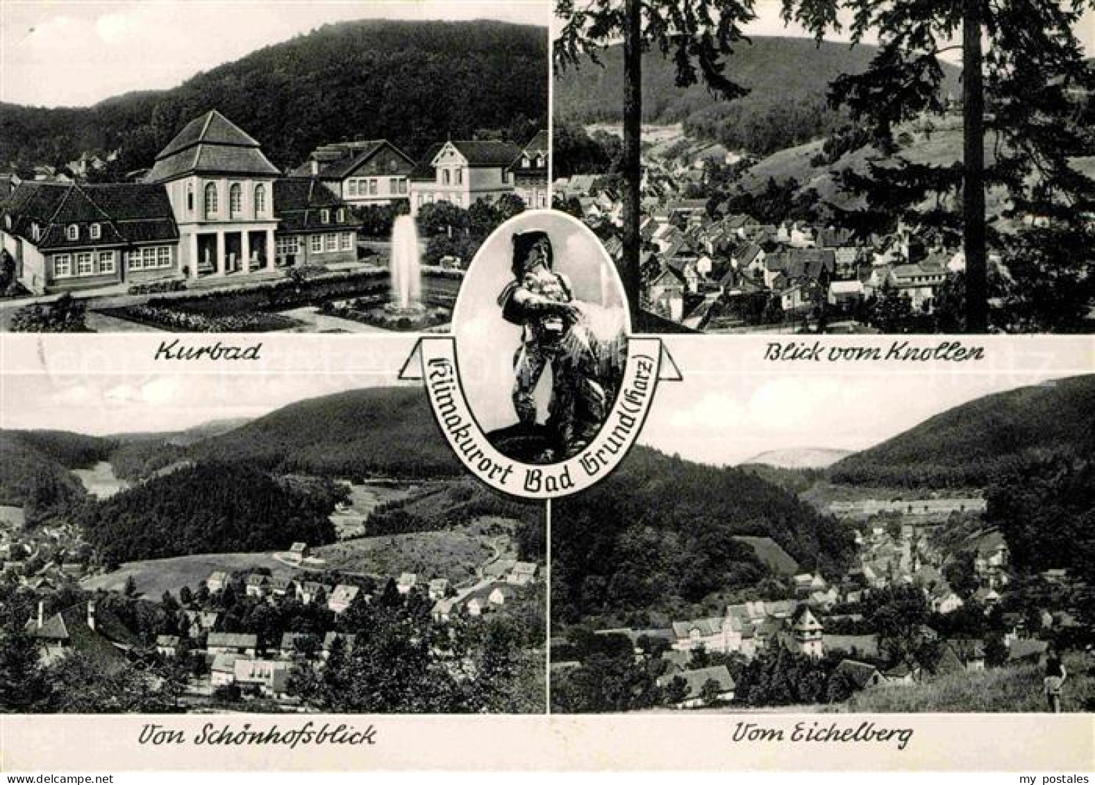 72761915 Bad Grund Kurbad Blick Vom Knollen Eichelberg Schoenhofsblick Bad Grund - Andere & Zonder Classificatie