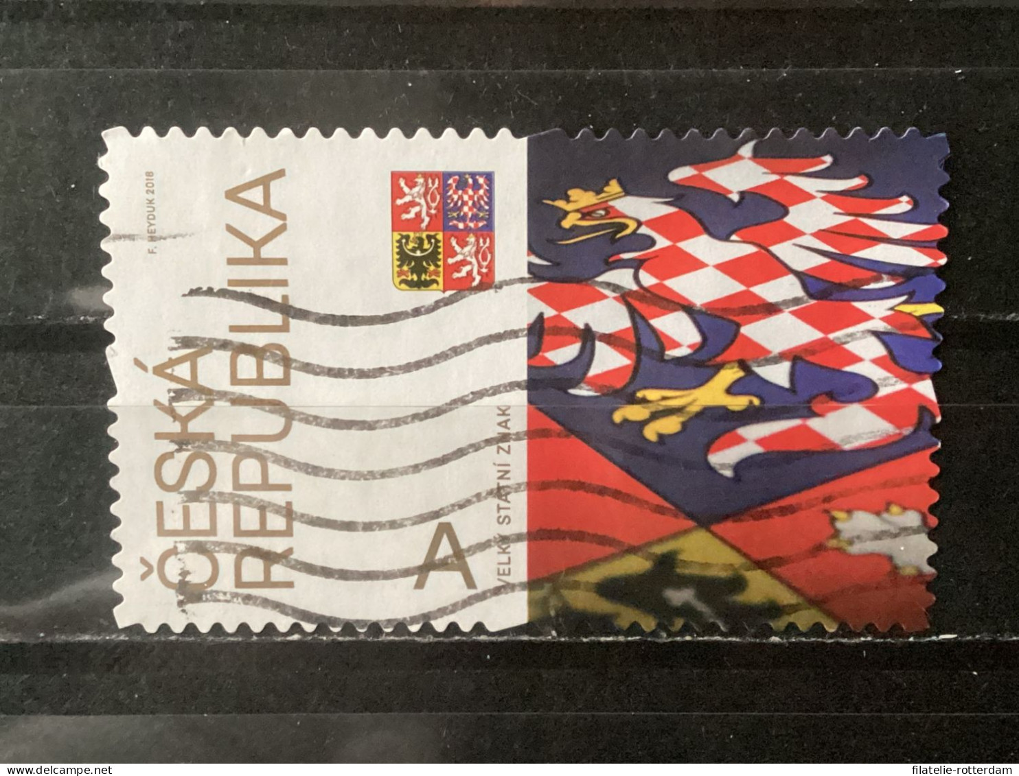 Czech Republic / Tsjechië - National Symbols (A) 2018 - Used Stamps