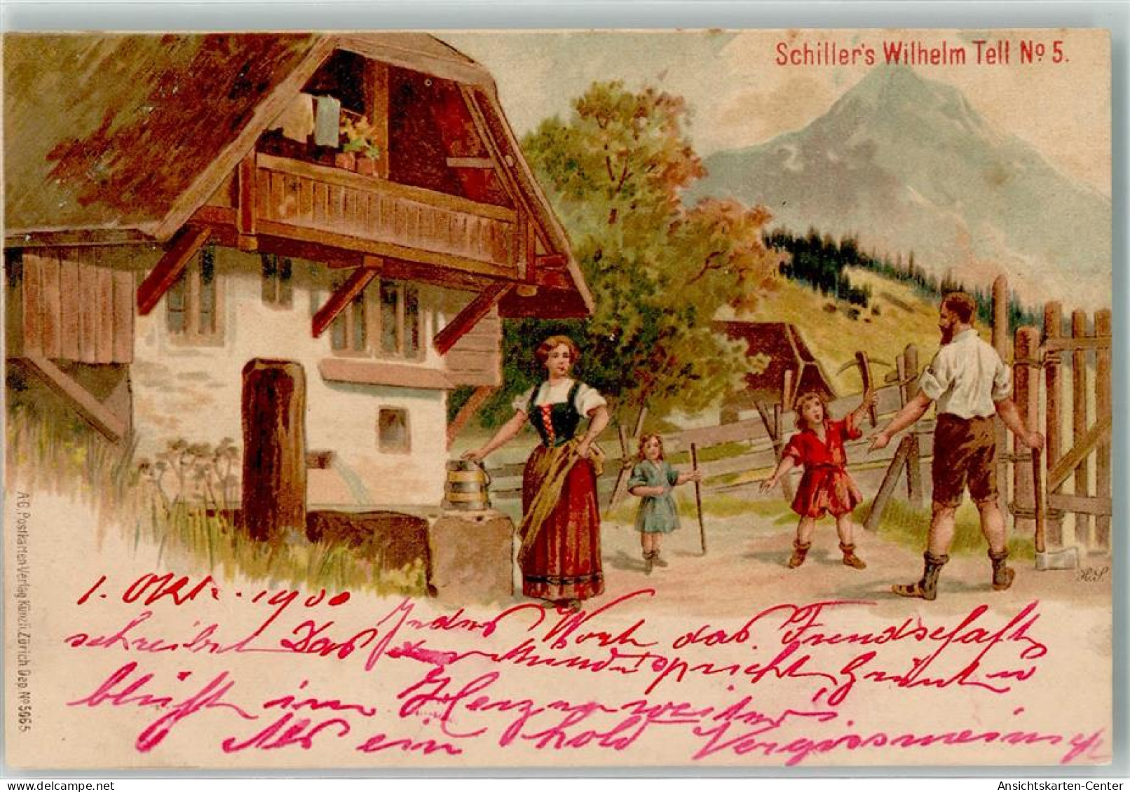 10678909 - Verlag Kuenzli 5065  Wilhelm Tell Serie Nr. 5 Von Schiller - Sonstige & Ohne Zuordnung