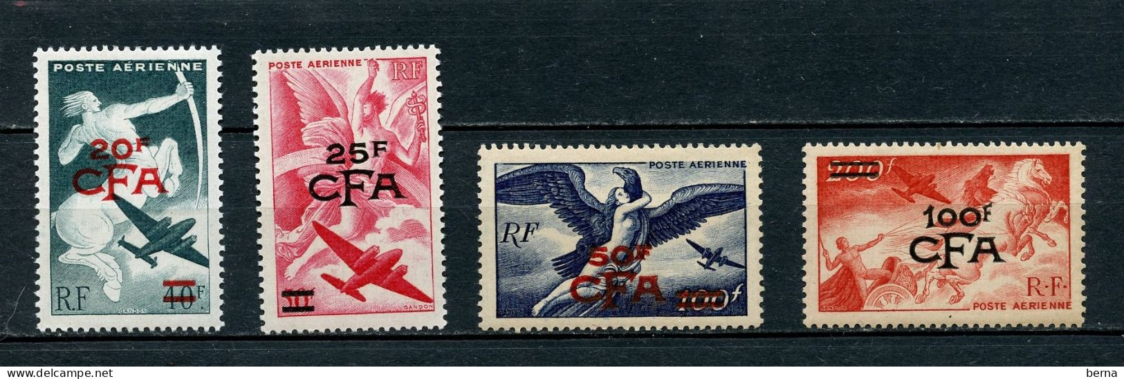 REUNION POSTE AERIENNE 45/48  LUXE NEUF SANS CHARNIERE - Airmail