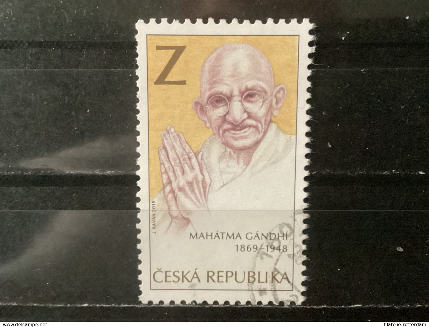 Czech Republic / Tsjechië - Mahatma Gandhi (Z) 2019 - Used Stamps