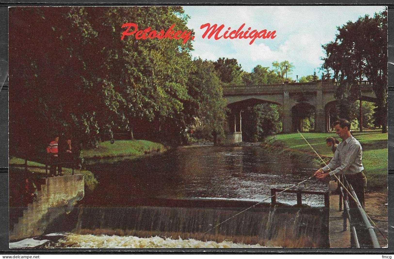 Michigan, Petoskey, Mitchell St. Bridge, Unused - Altri & Non Classificati