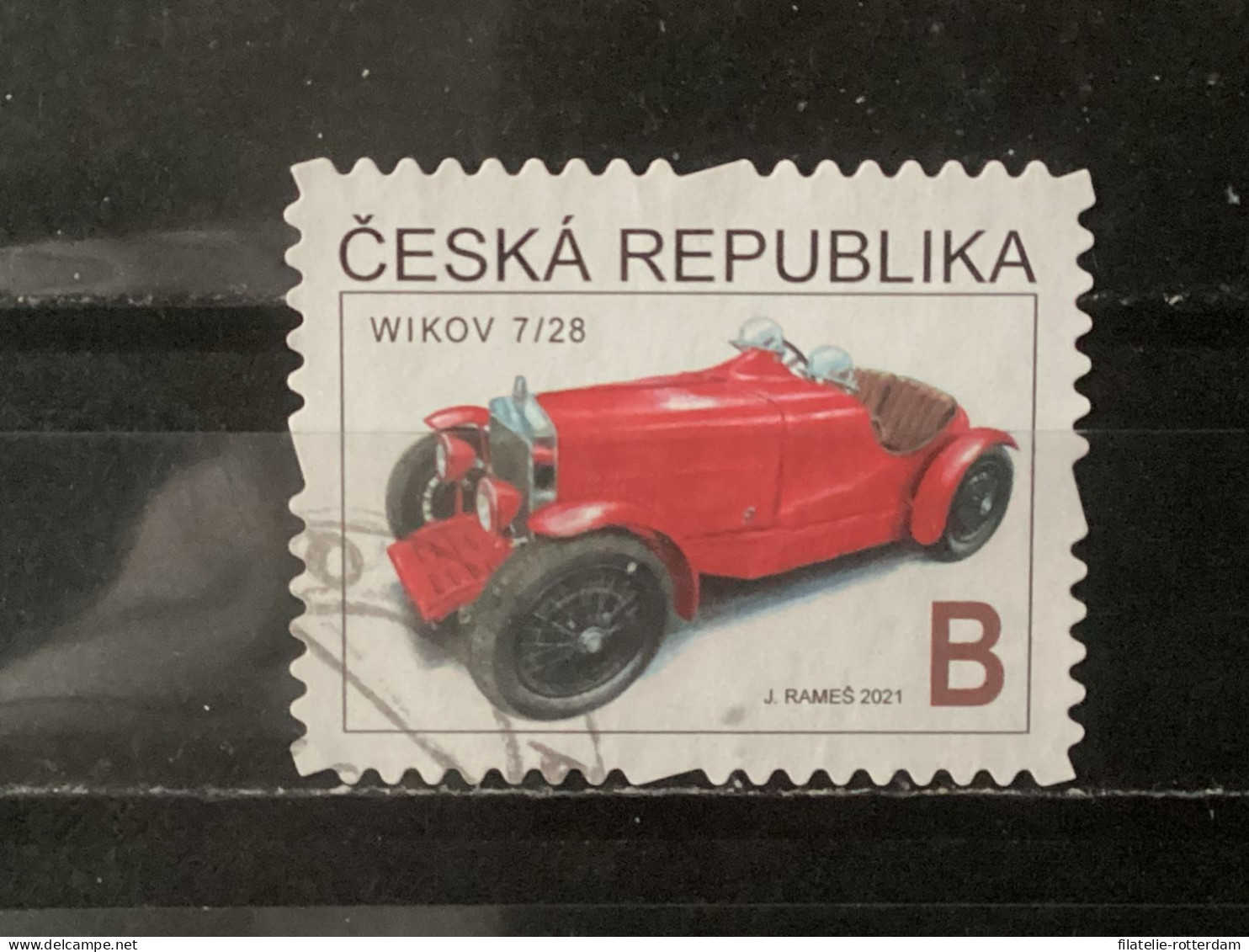 Czech Republic / Tsjechië - Old Cars (B) 2021 - Used Stamps