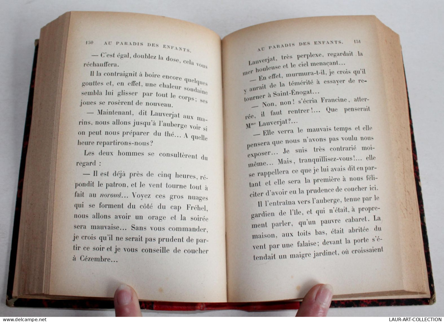 AU PARADIS DES ENFANTS Par ANDRE THEURIET, 9e EDITION 1887 OLLENDORFF EDITEUR / LIVRE ANCIEN XIXe SIECLE (2204.142) - 1801-1900