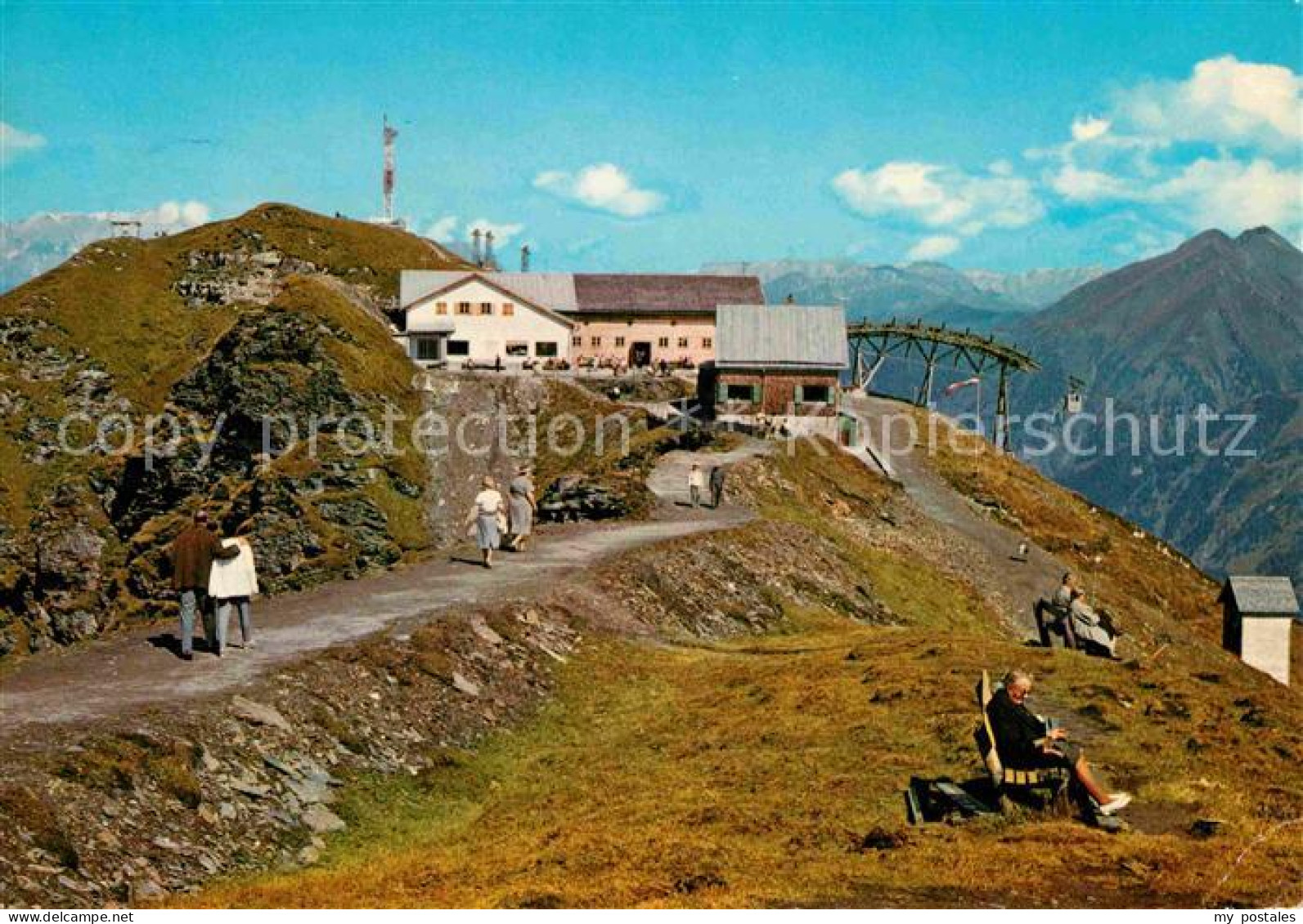 72761200 Badgastein Stubnerkogel Bergstation Mit Berghotel Lansersee - Autres & Non Classés