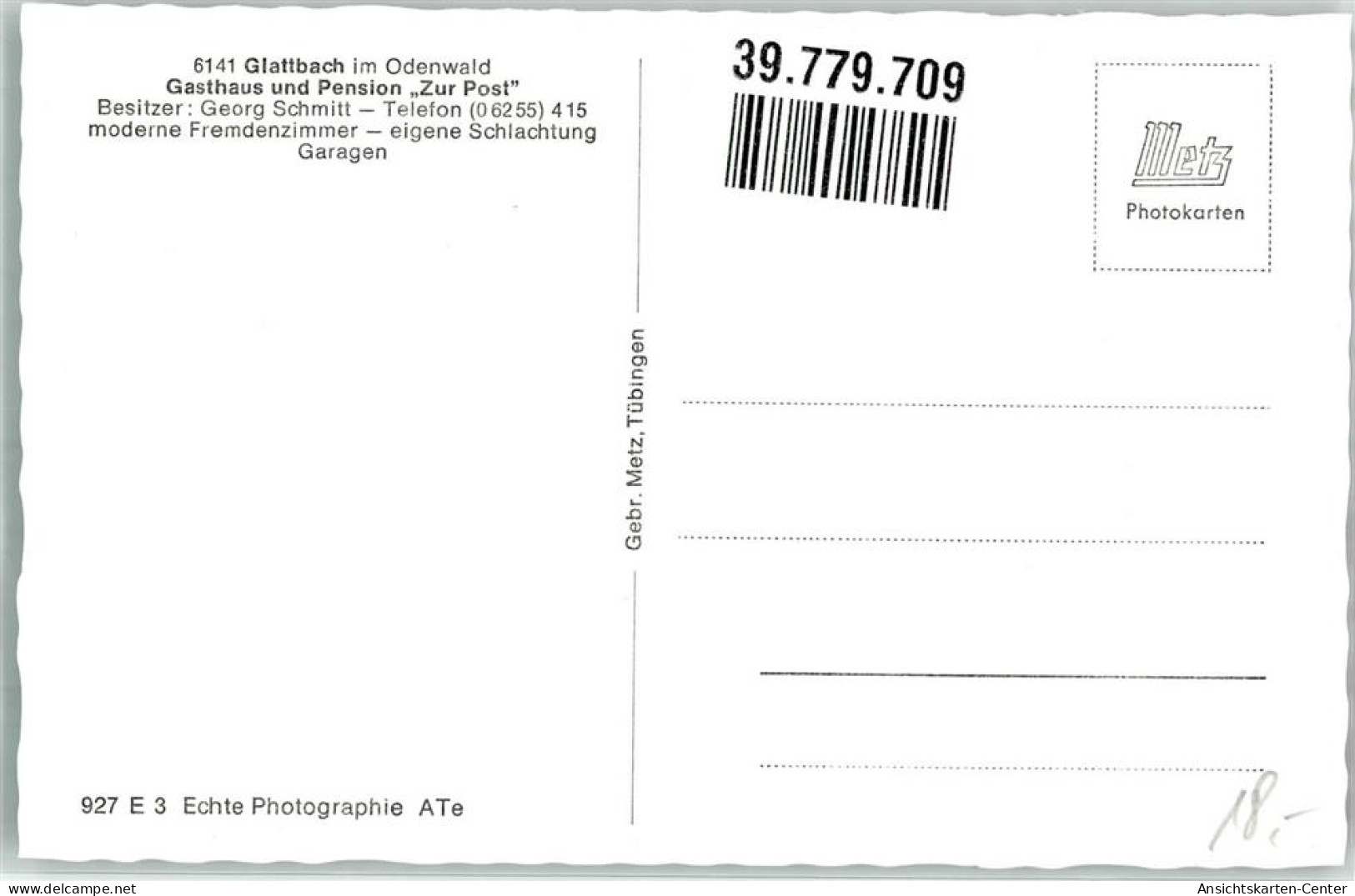 39779709 - Glattbach , Odenw - Other & Unclassified