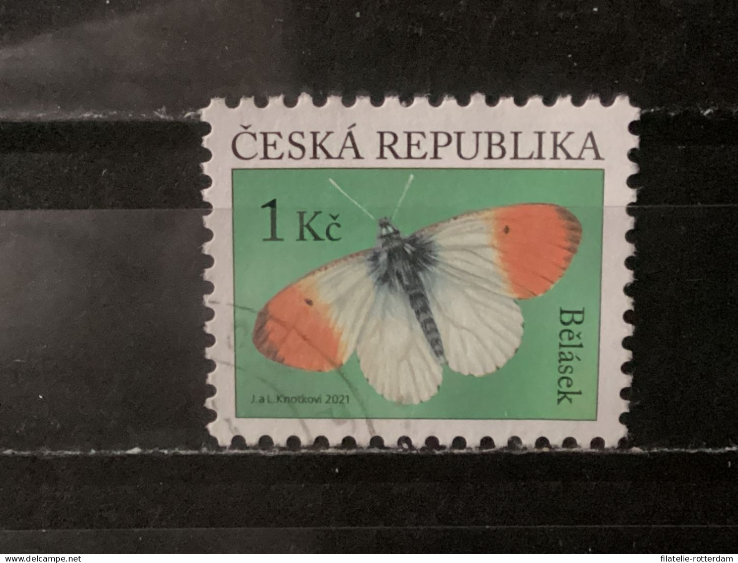 Czech Republic / Tsjechië - Butterflies (1) 2021 - Used Stamps