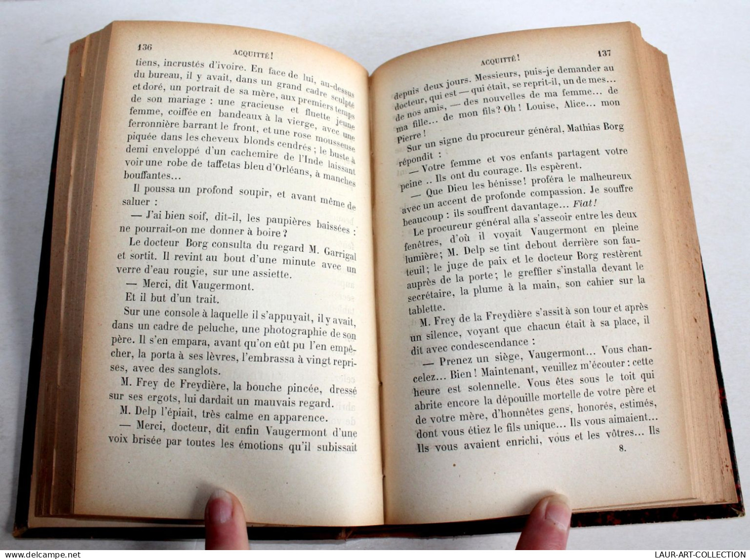 ACQUITTÉ! Par CHARLES BUET 1897 OLLENDORFF EDITEUR / LIVRE ANCIEN XIXe SIECLE (2204.143) - 1801-1900