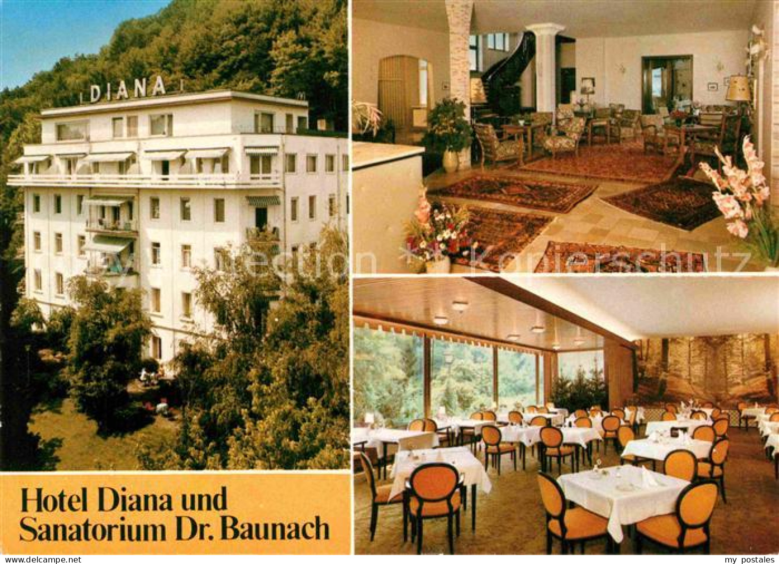 72761075 Bad Kissingen Hotel Diana Und Sanatorium Dr. Baunach Bad Kissingen - Bad Kissingen